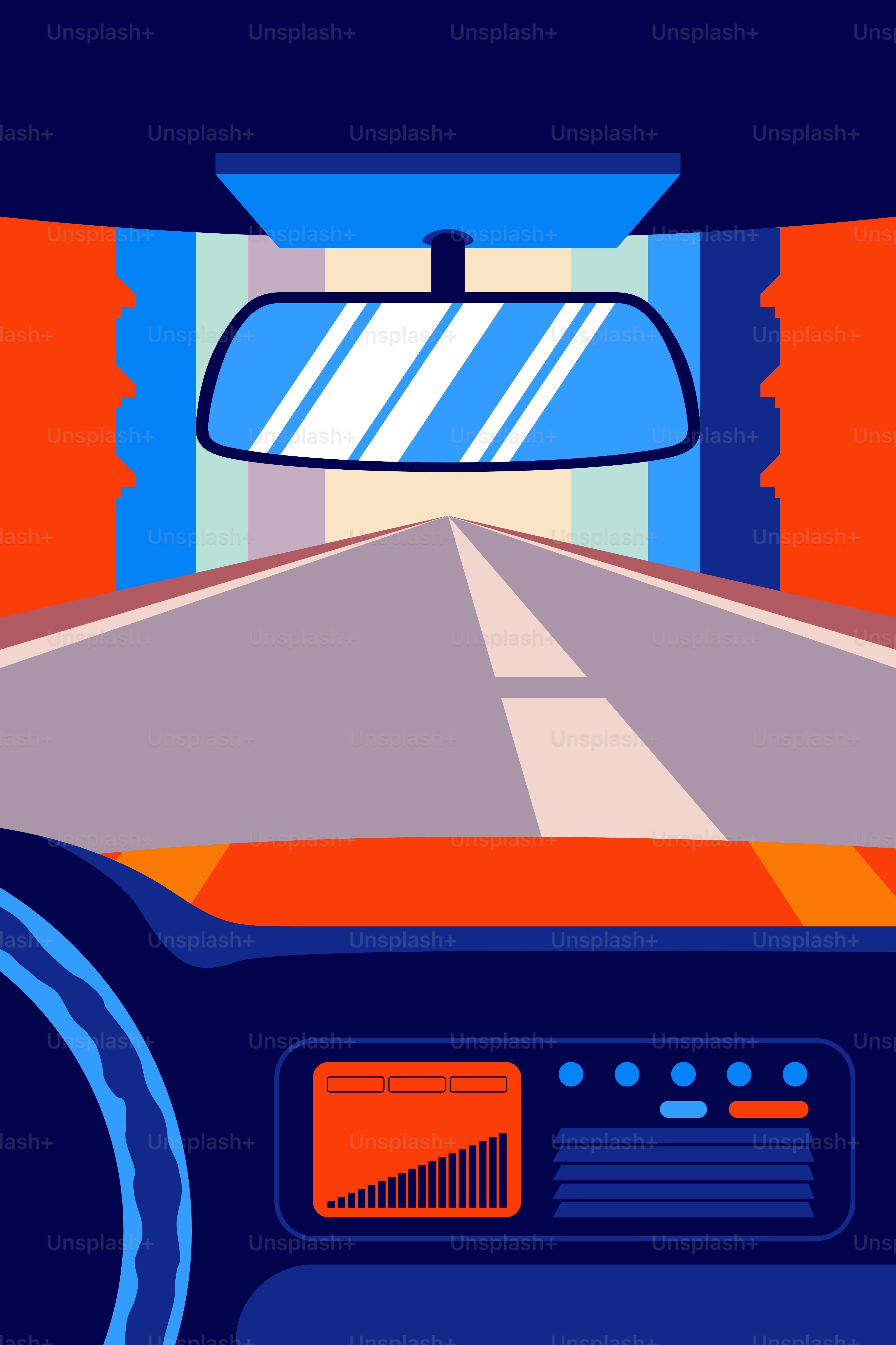 Ein Bild eines Autos, das die Straße entlangfährt