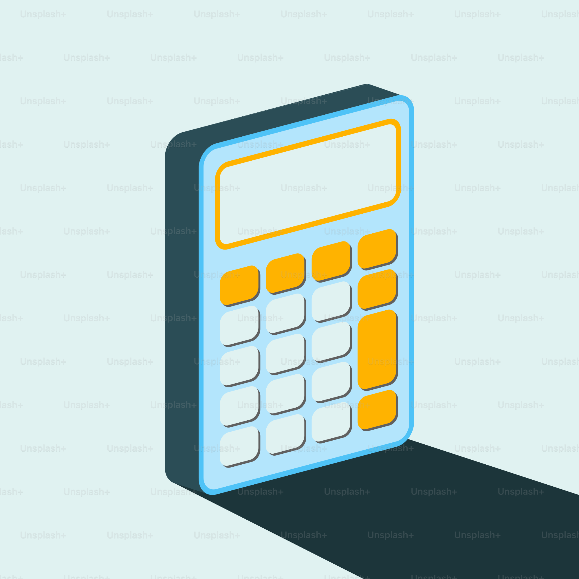 A calculator sitting on top of a table