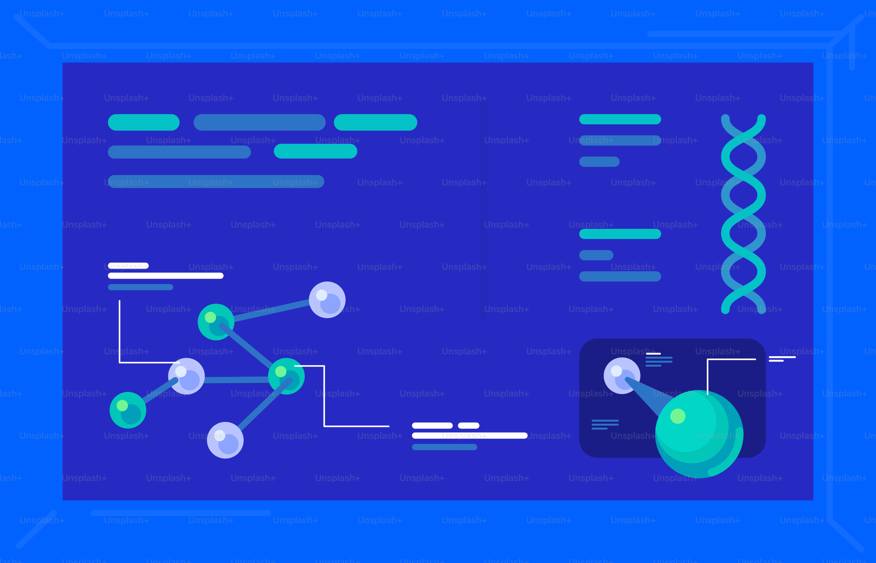 A blue screen with a diagram of a cell phone