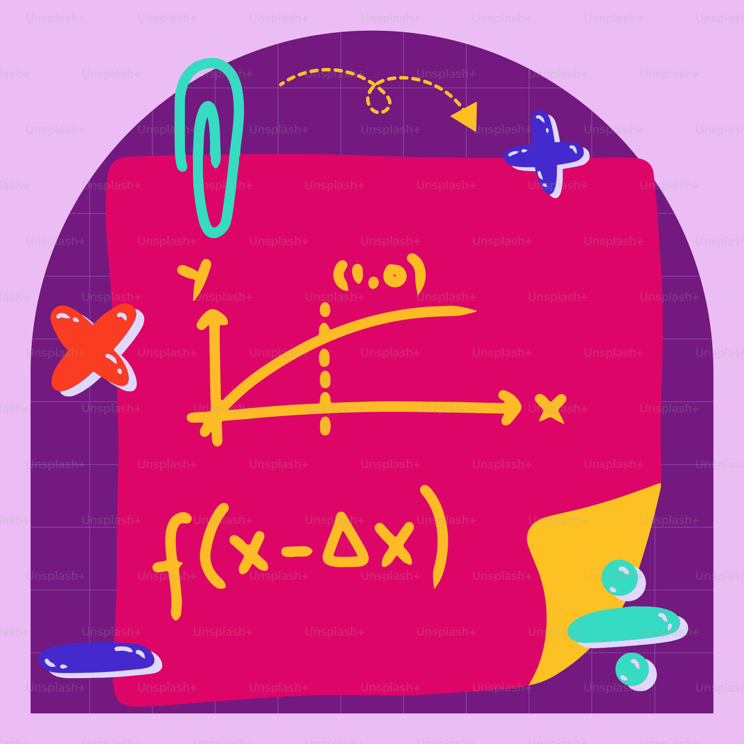 A picture of a piece of paper with a graph on it