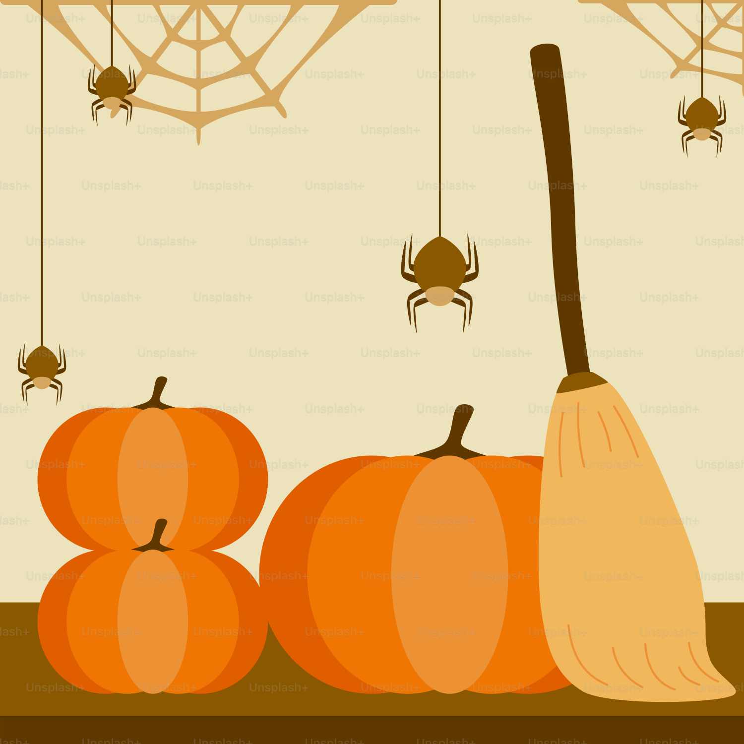 A pile of pumpkins sitting on top of a table