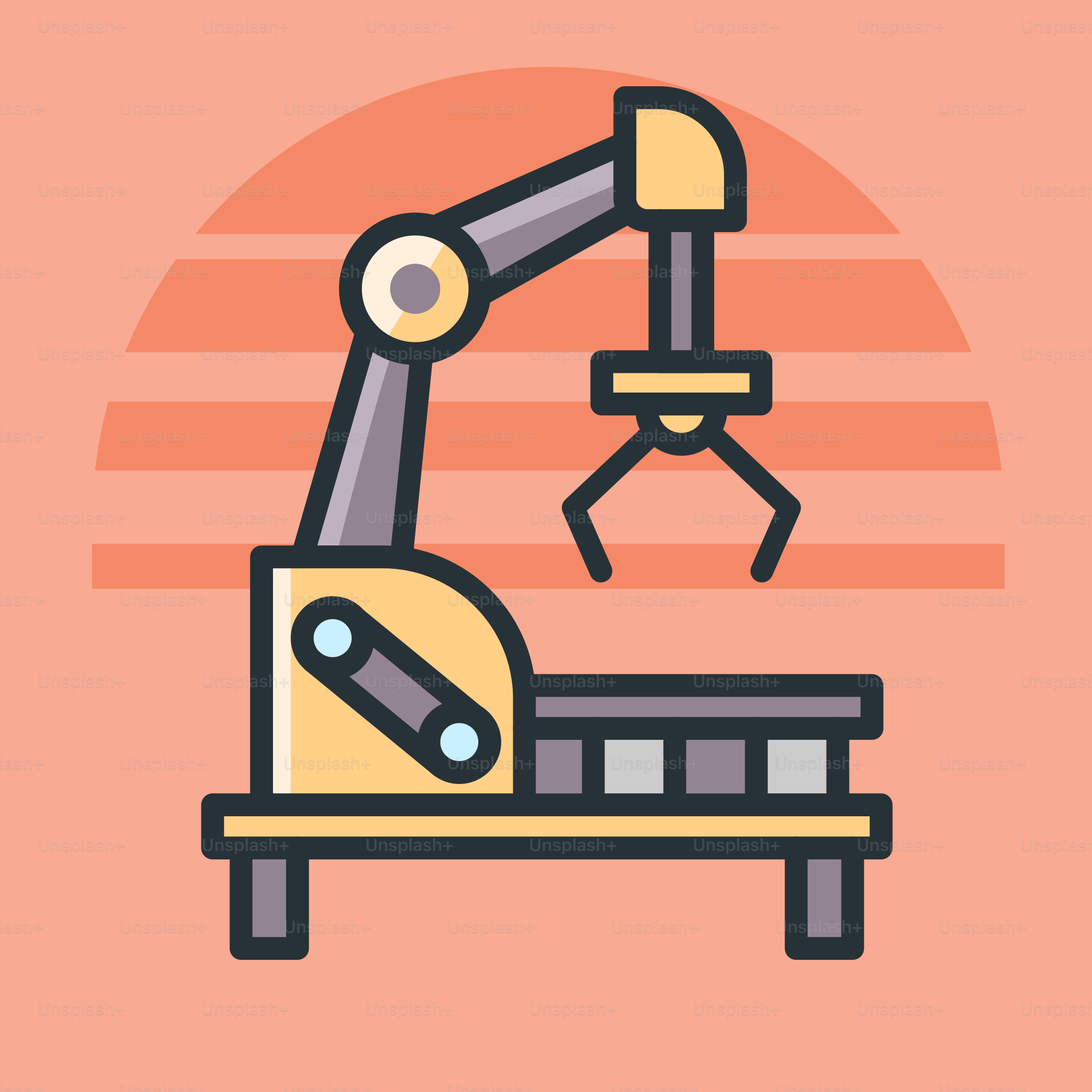 An image of a robot sitting on a bed