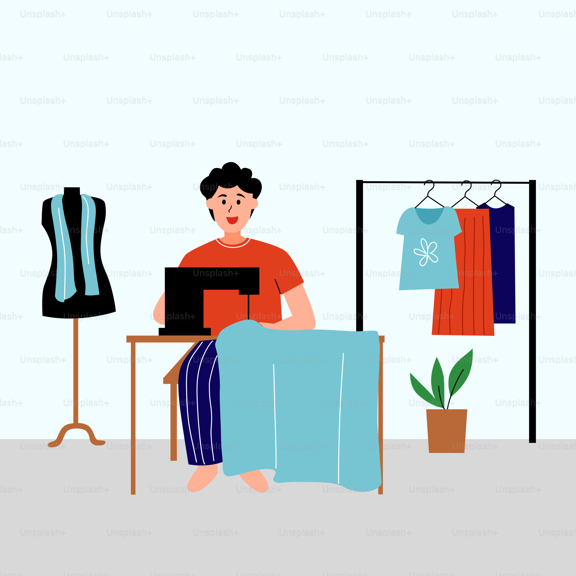 Una mujer sentada frente a un portátil