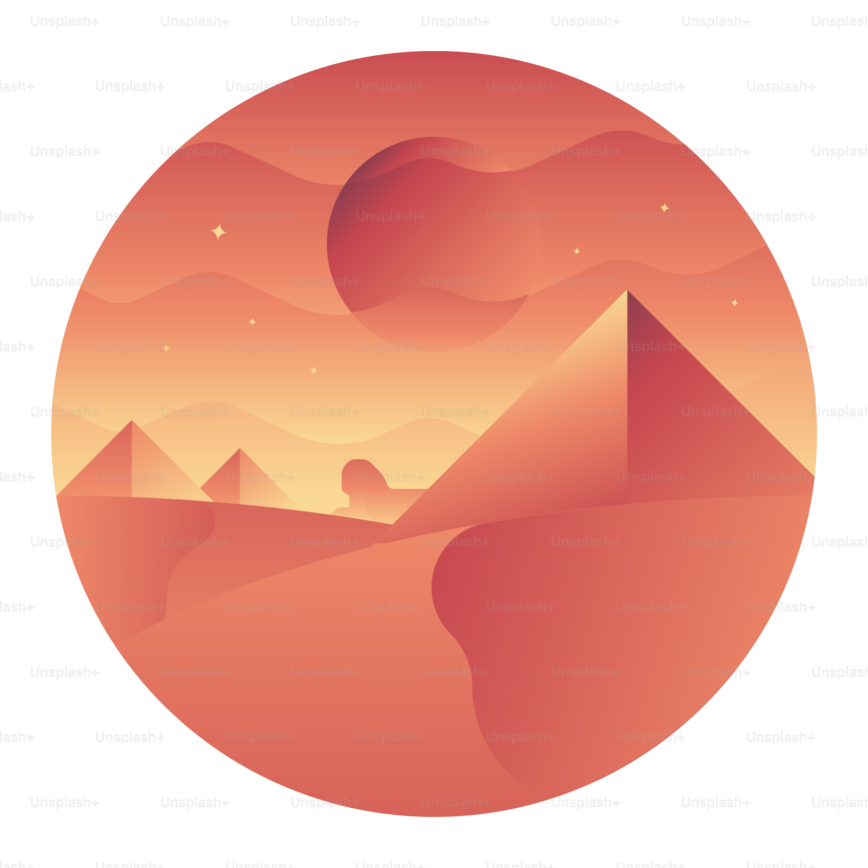 A desert landscape with mountains in the background