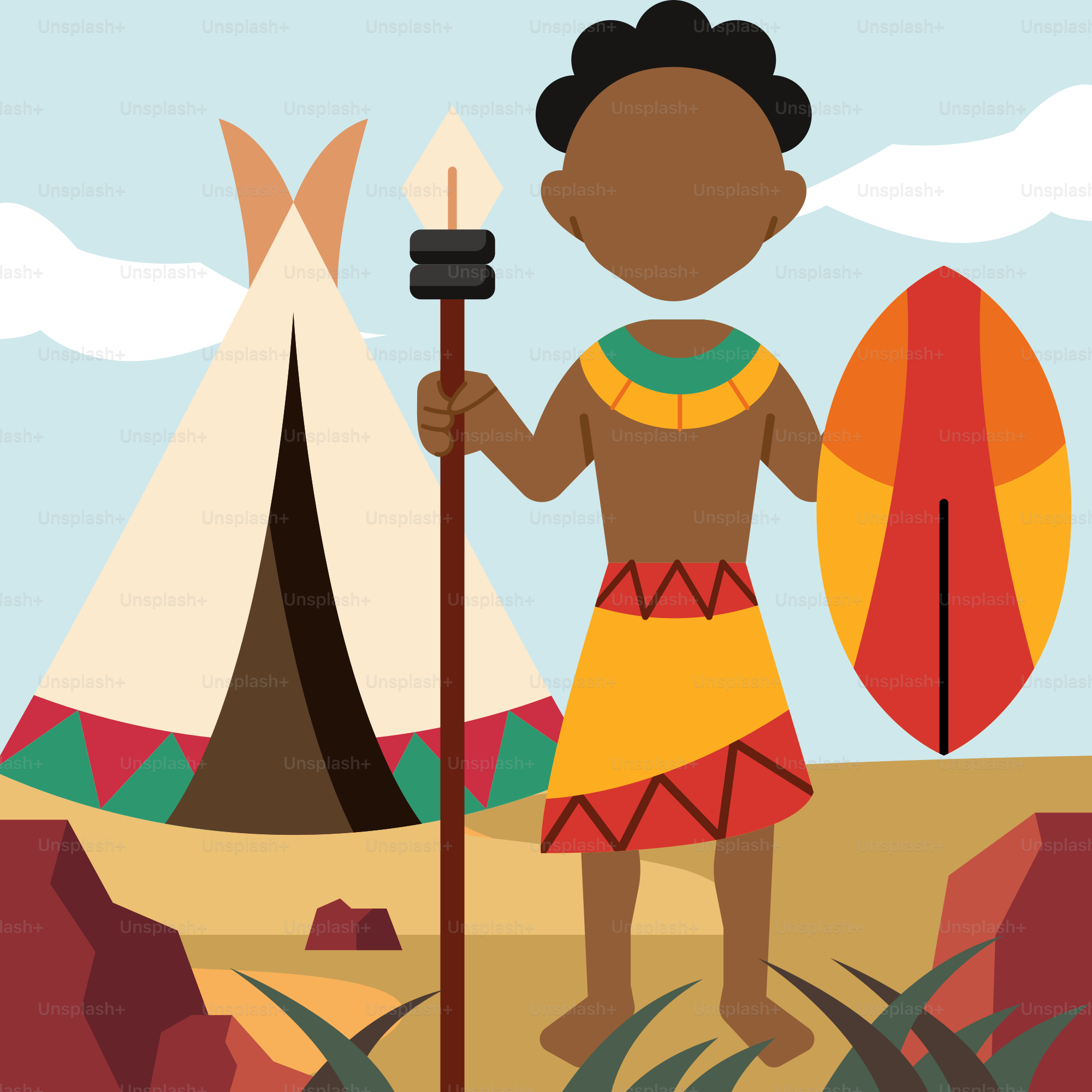 Una donna in piedi davanti a un teepee con una tavola da surf