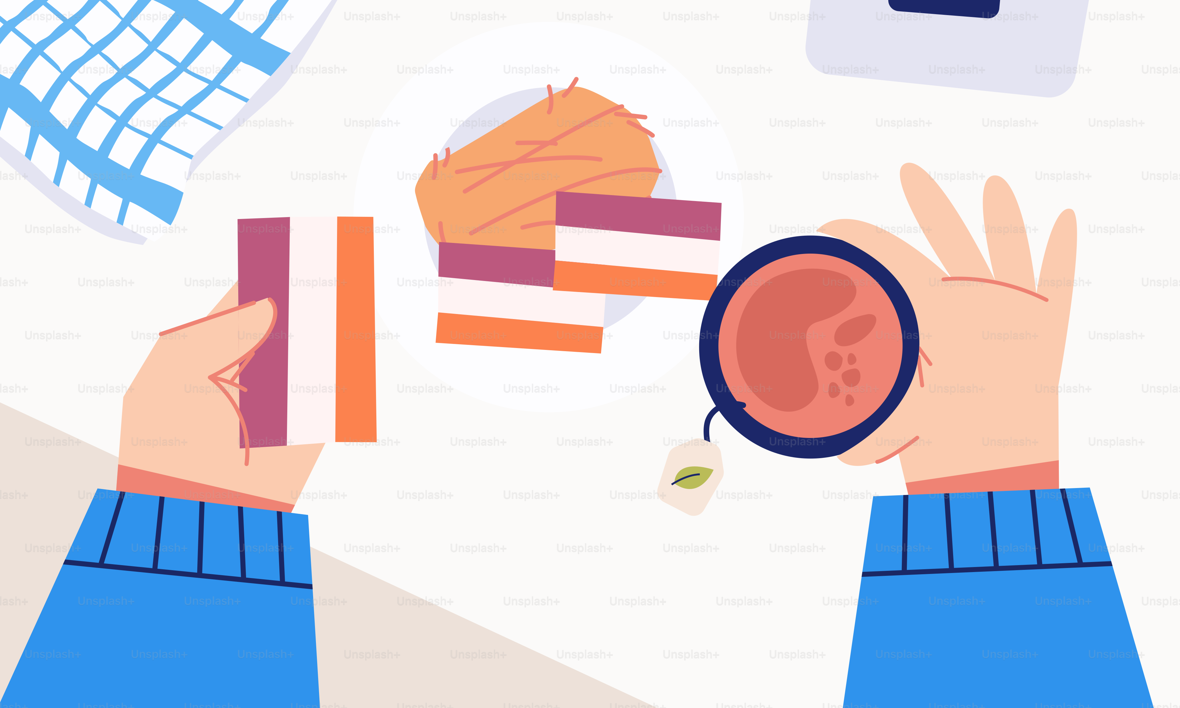 A person holding a magnifying glass looking at a piece of paper