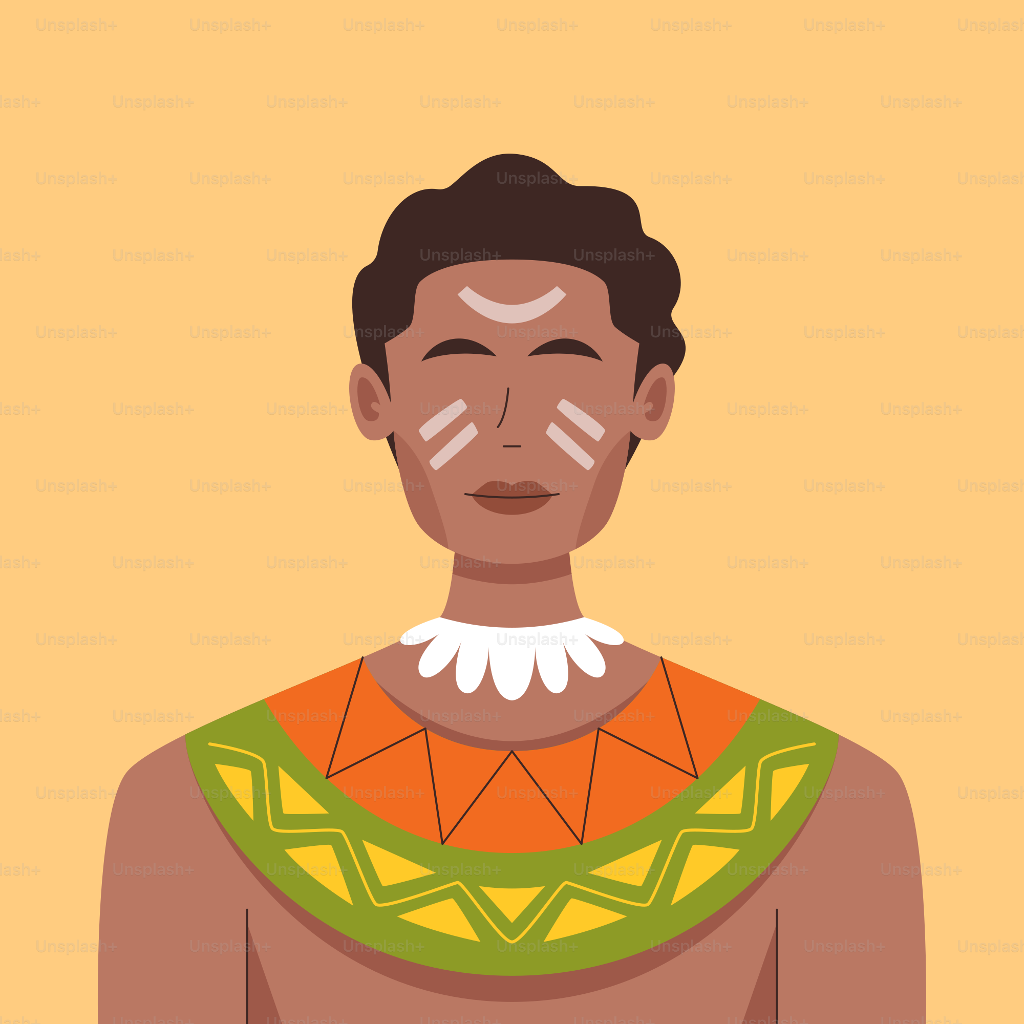 Un homme afro-américain portant un coulier