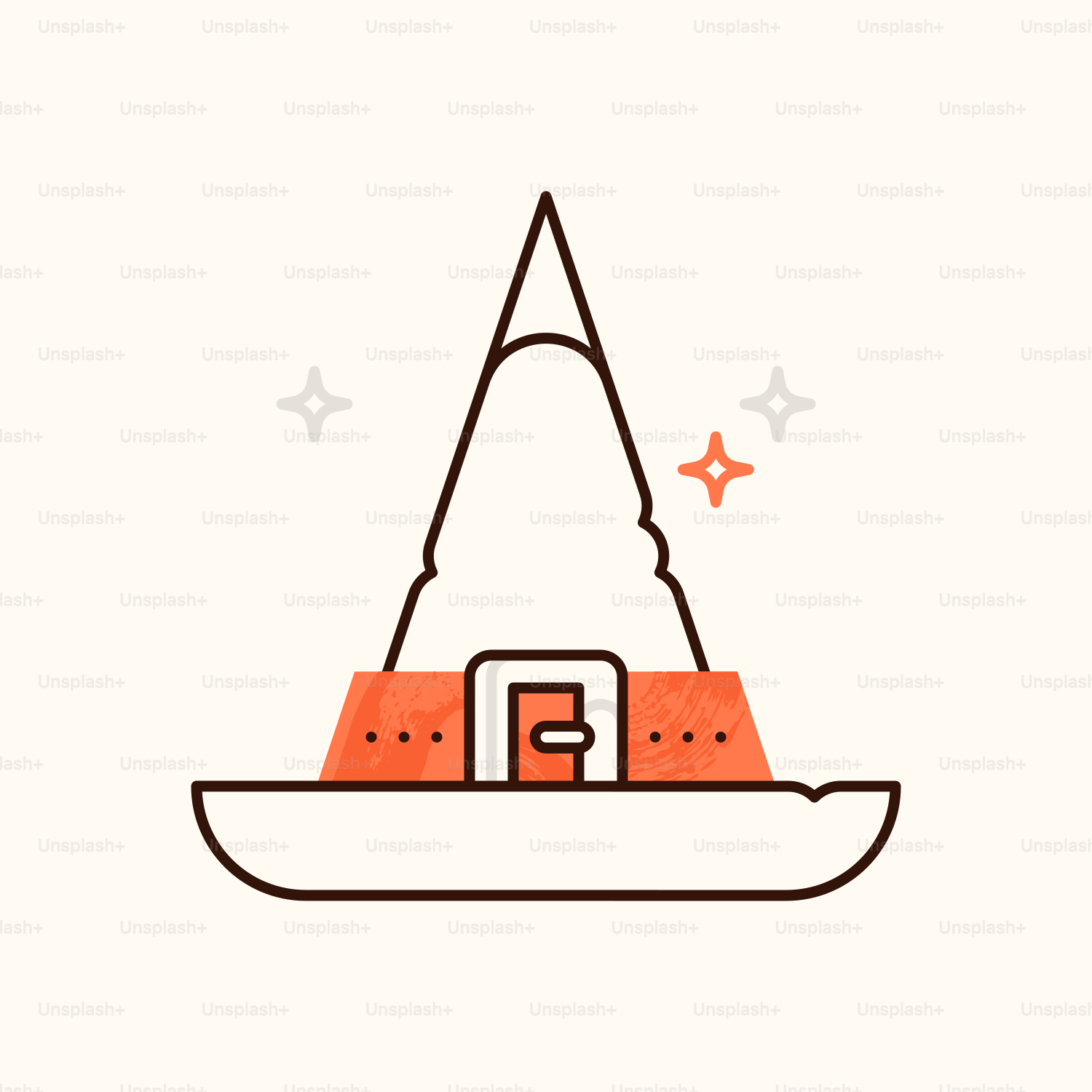 Un bateau avec un chapeau dessus