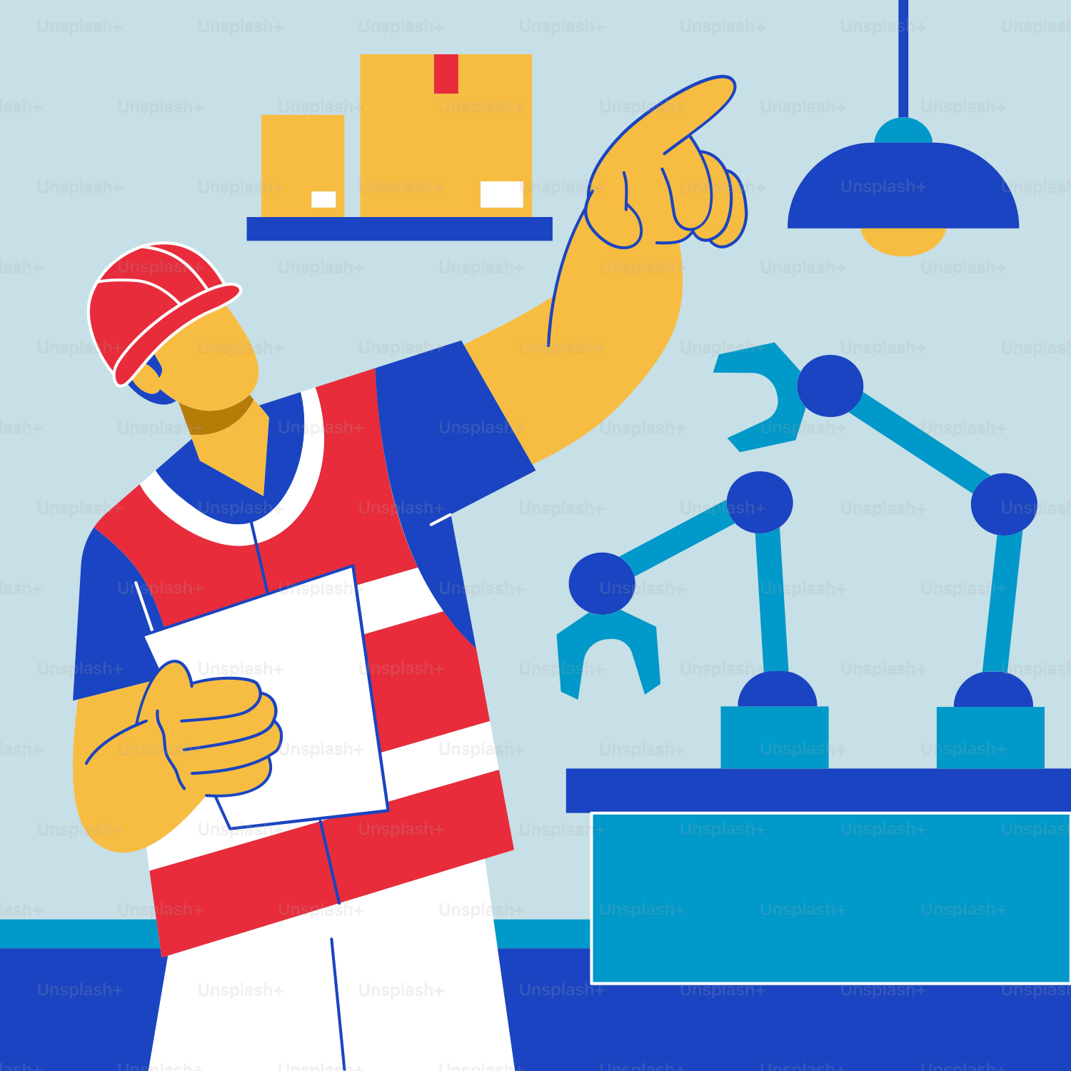 紙を手に持つ男性