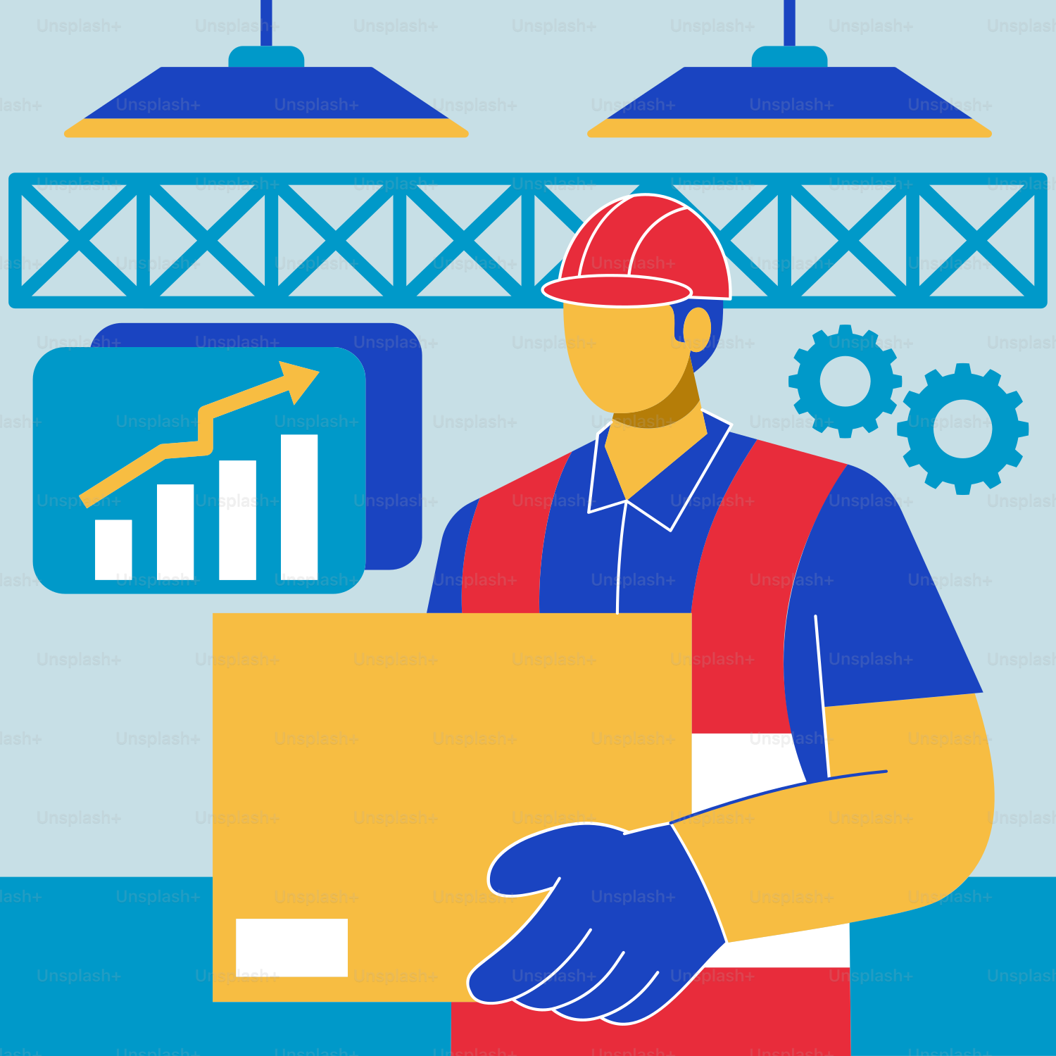 A man in a hard hat and overalls holding a piece of paper