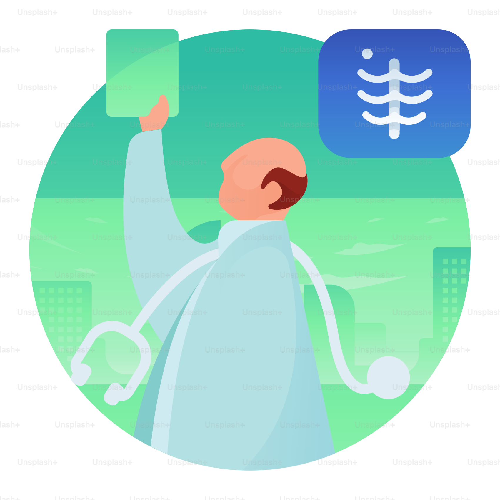 A man holding a book in his hand