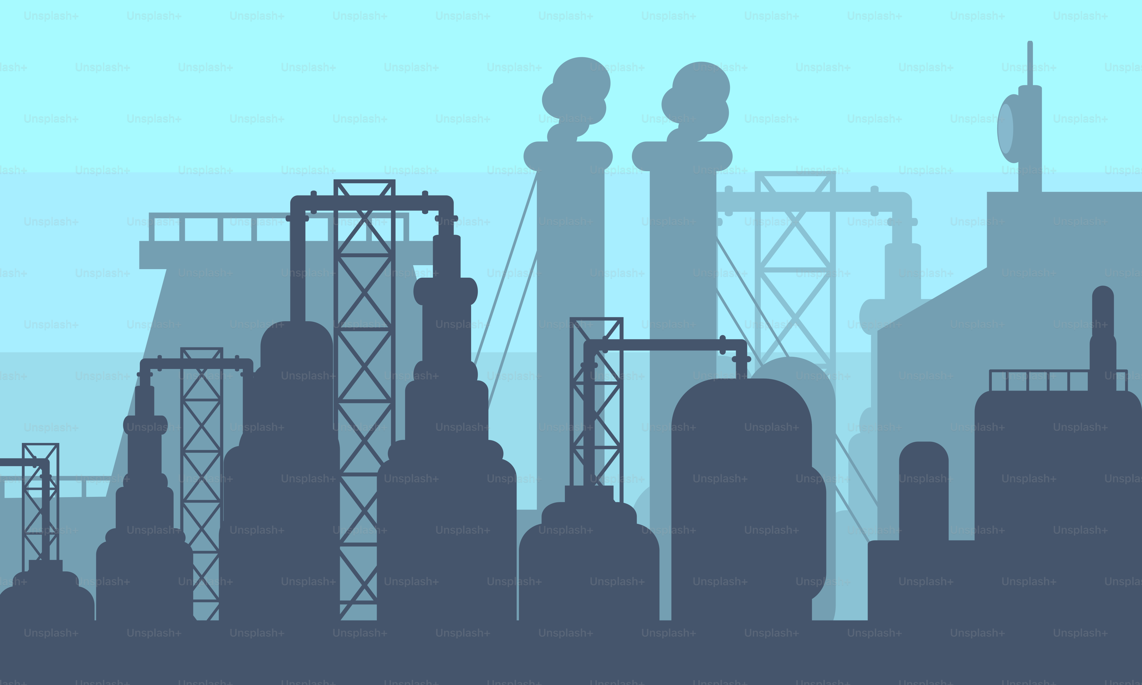 A city skyline with a lot of tall buildings