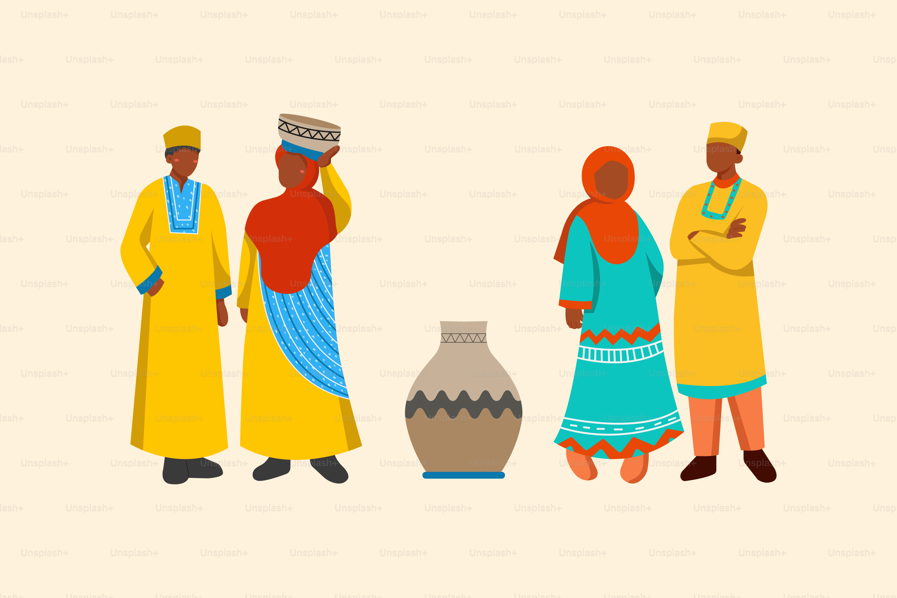 A group of people standing next to each other