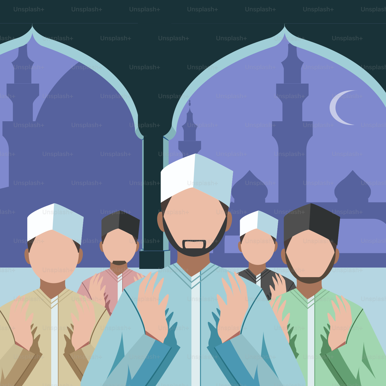 A group of men standing next to each other