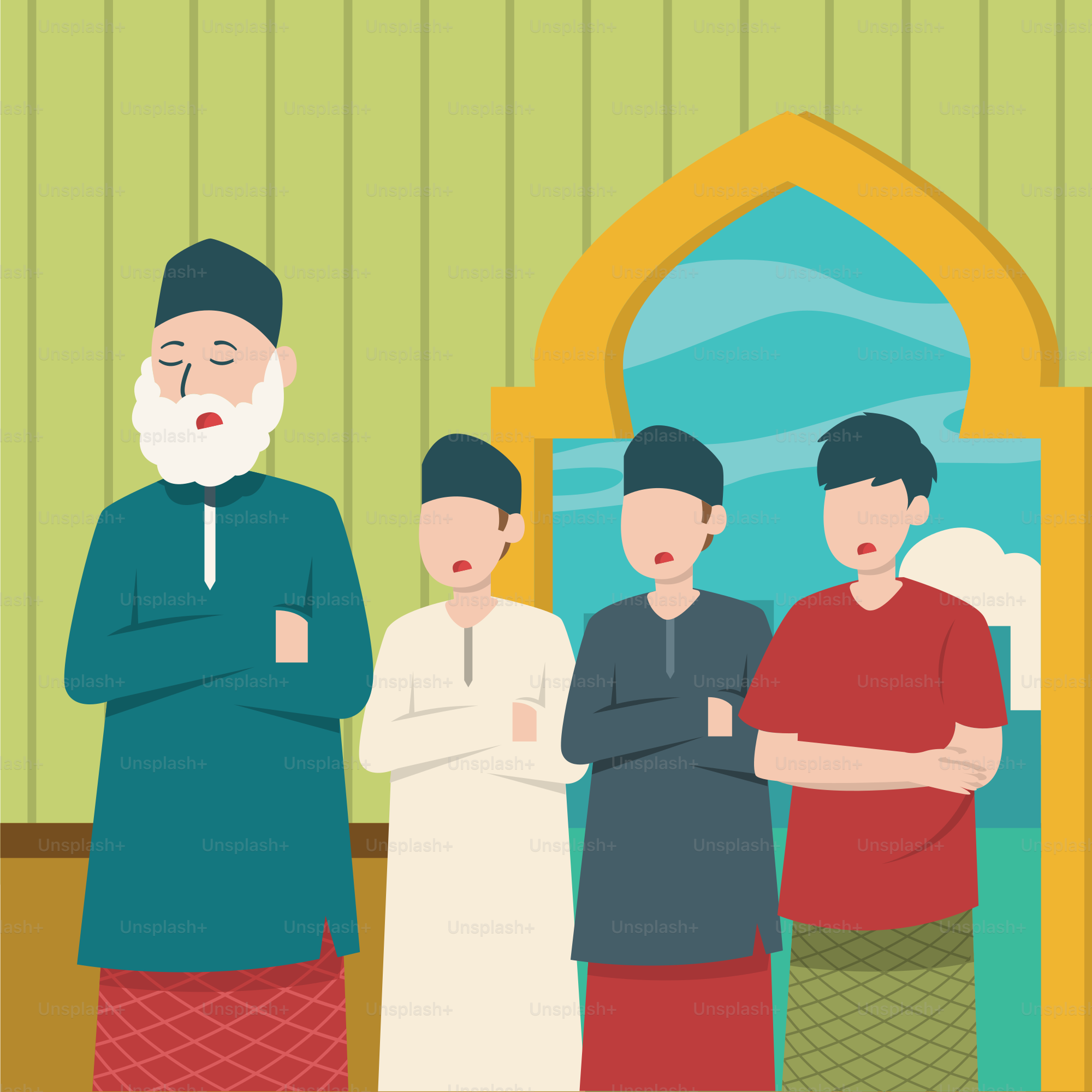 Sekelompok orang berdiri bersebelahan