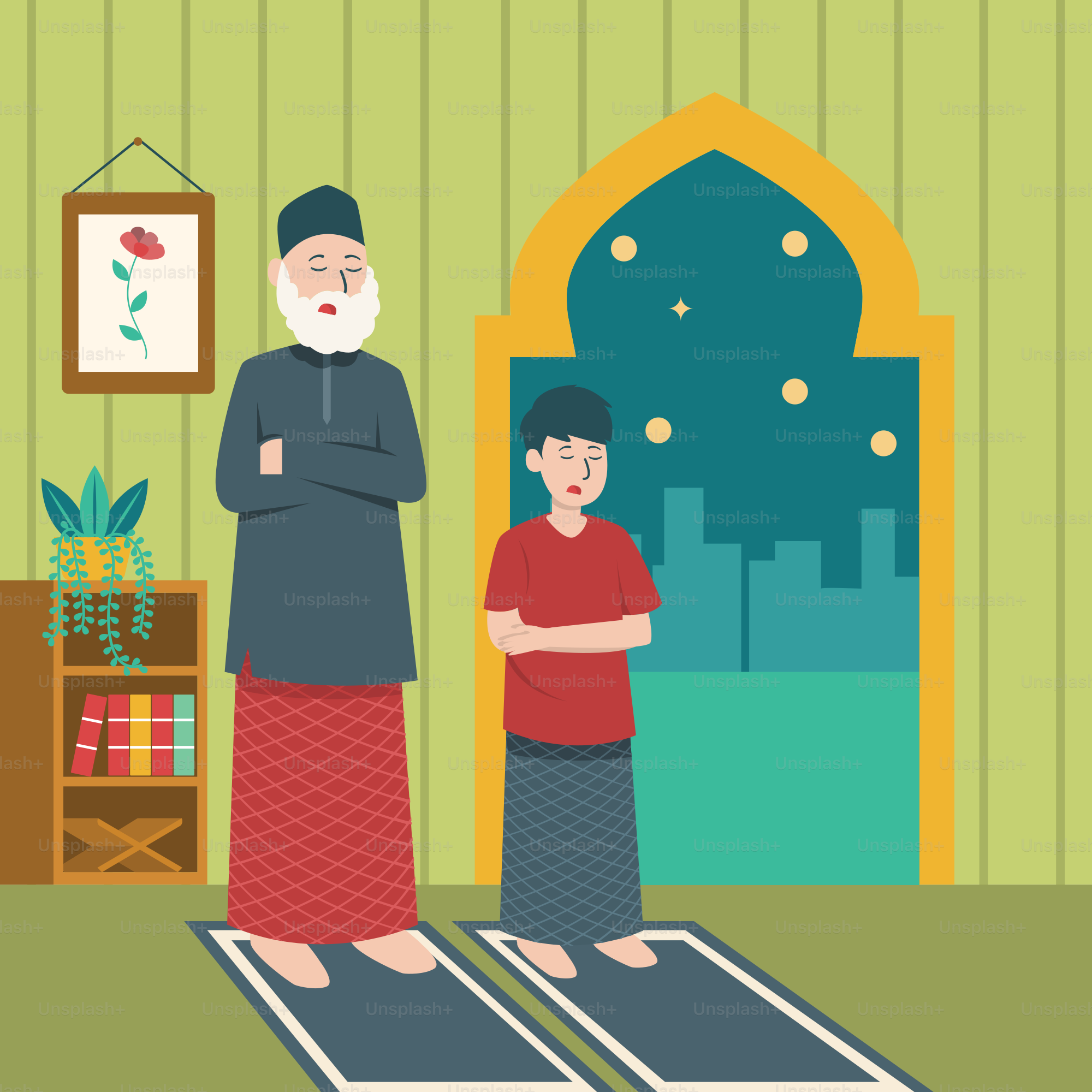 A man standing next to a woman in a living room