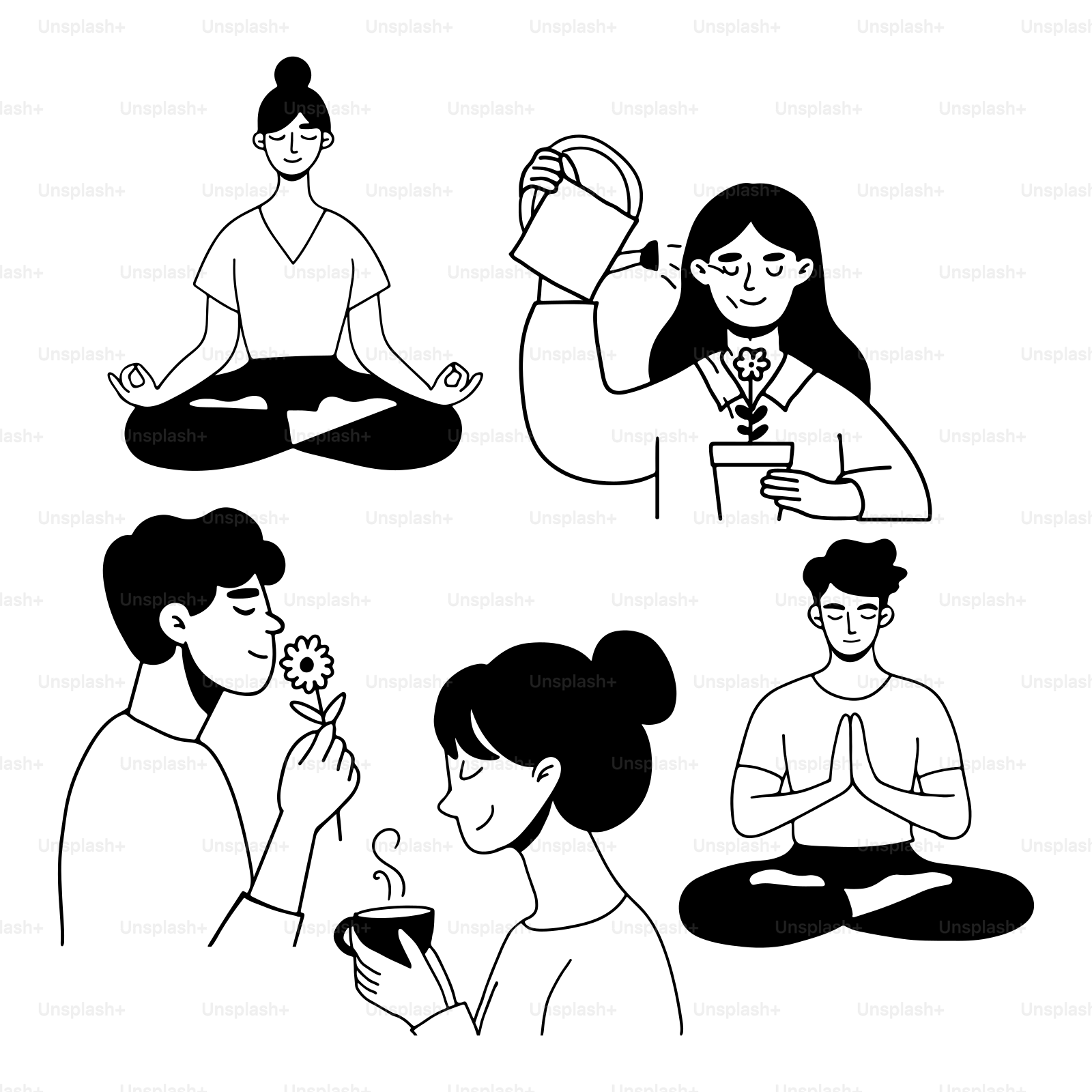 A group of people sitting around each other