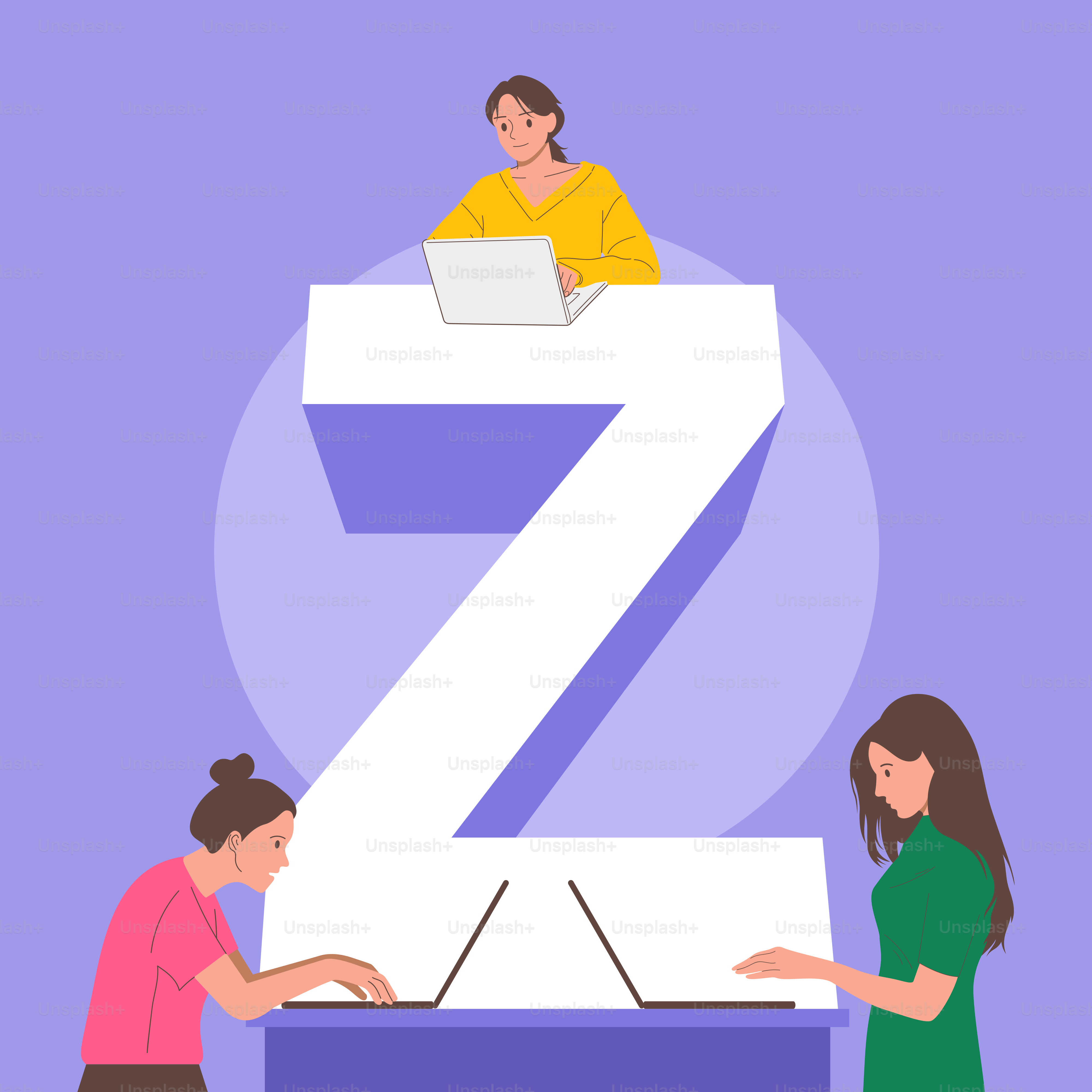 A man and a woman standing in front of a table with a laptop on it