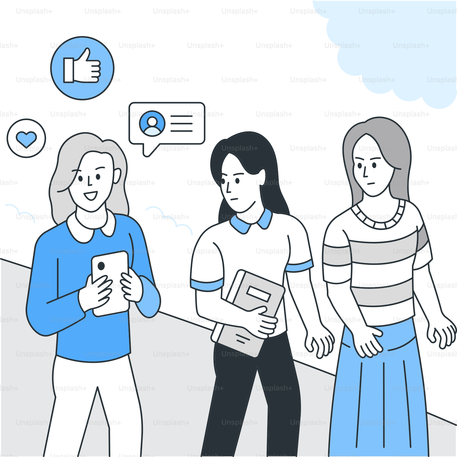 A group of people standing next to each other