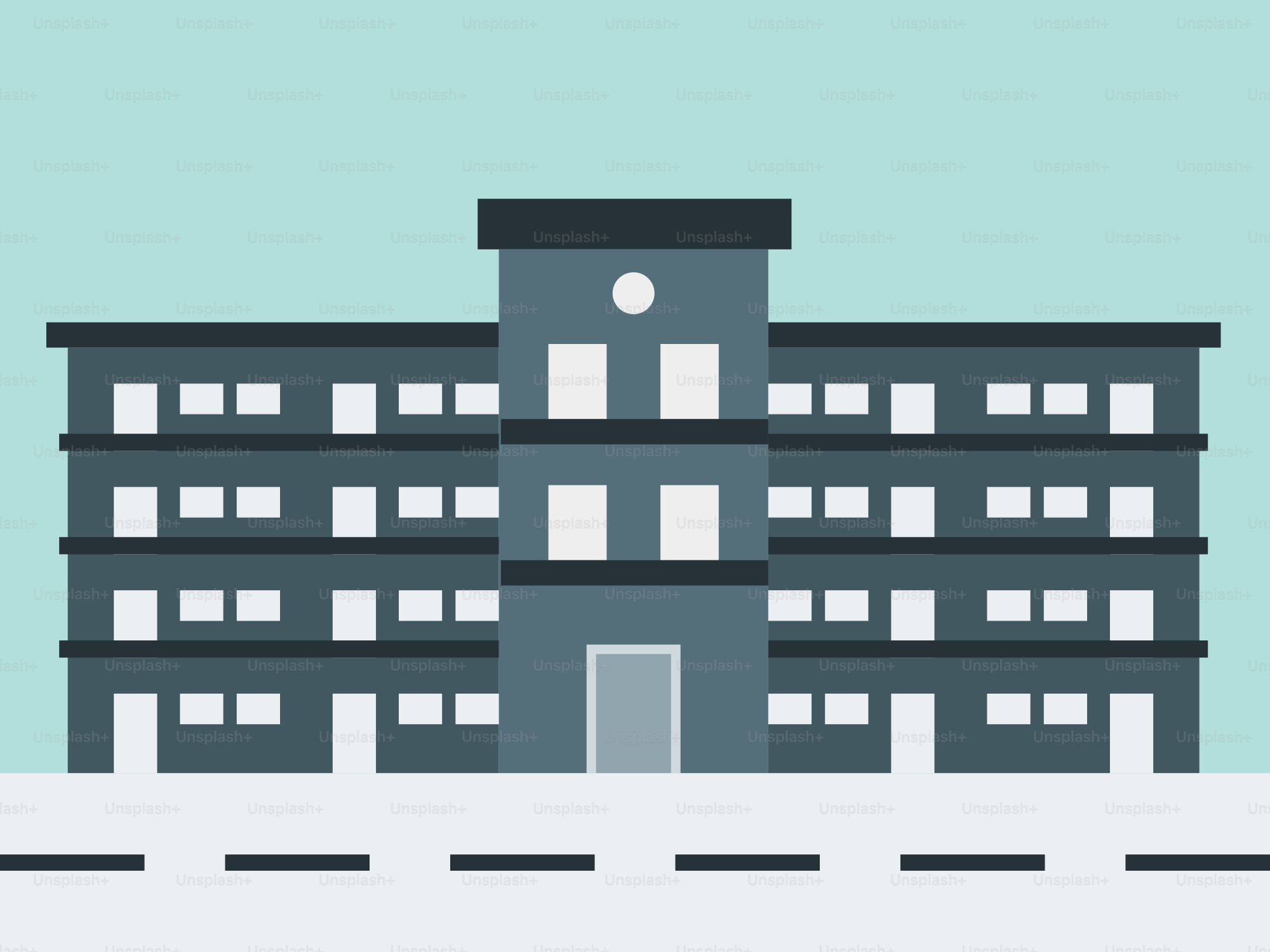 A building with a clock on the top of it