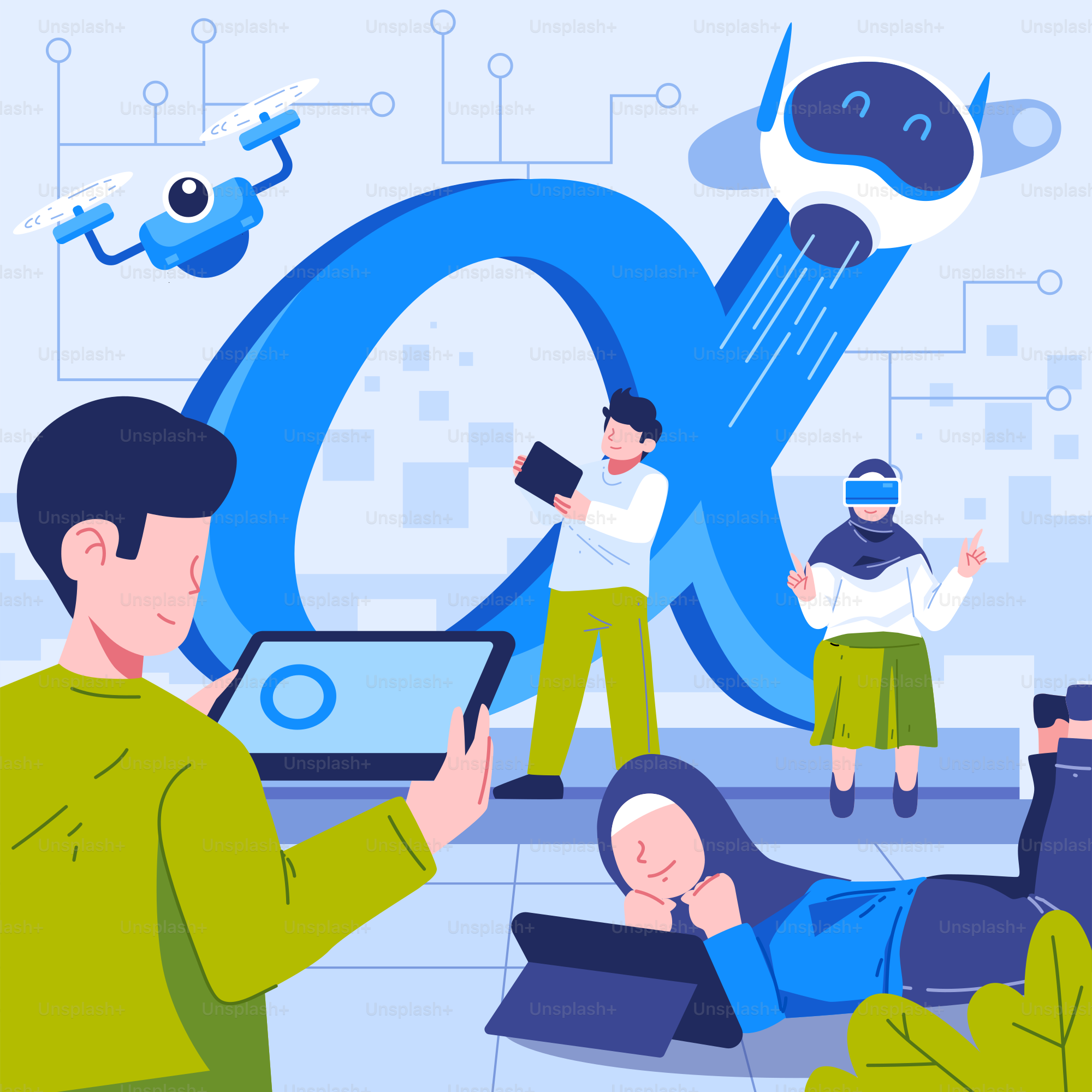 A group of people standing around a laptop computer