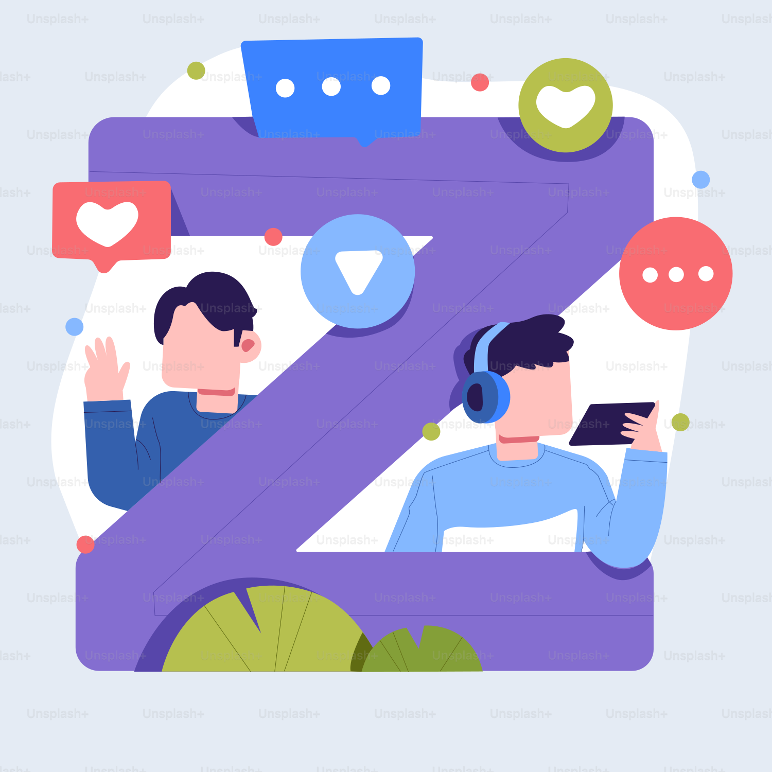 A couple of people sitting next to each other