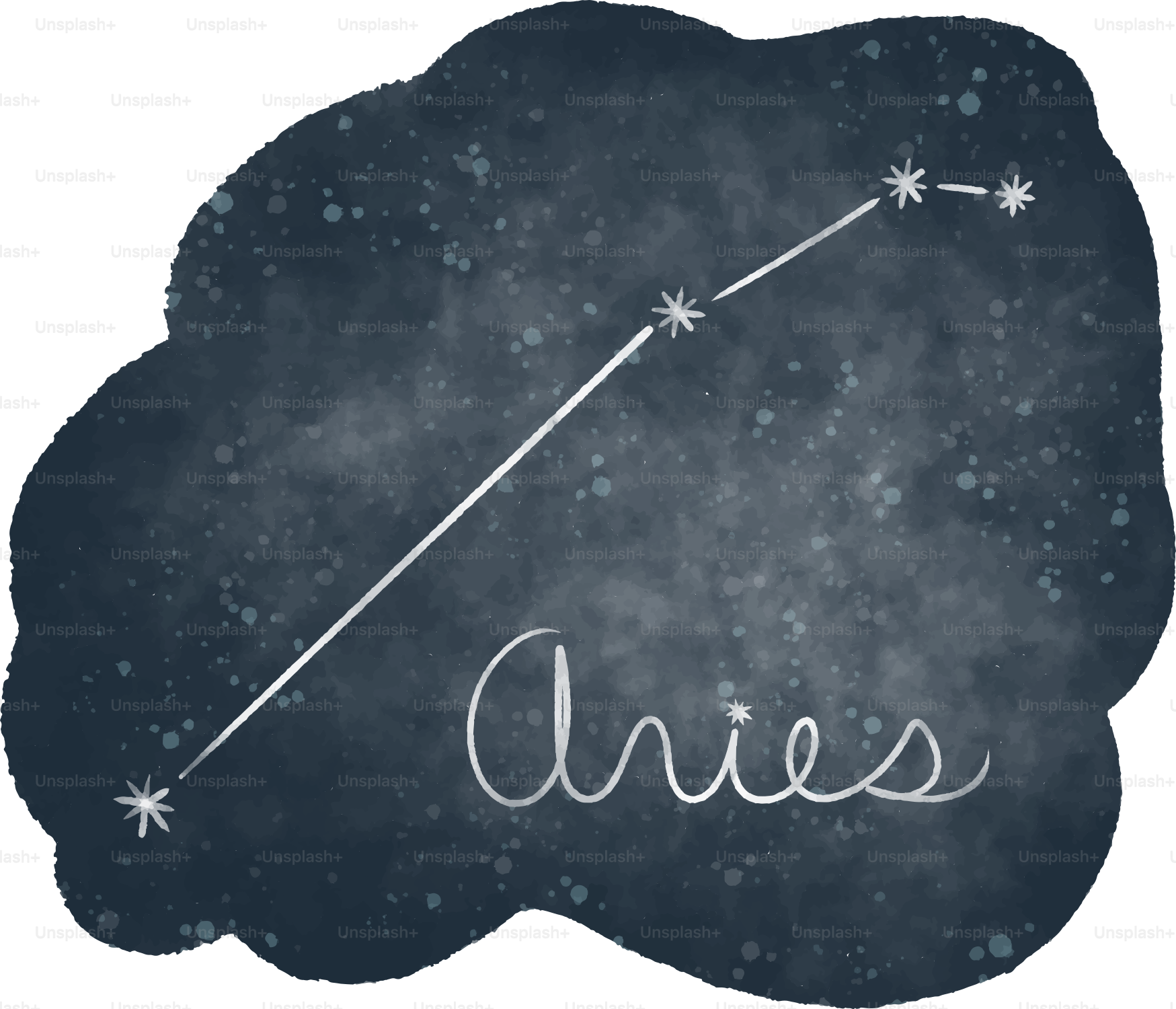 Ein Schwarzweißfoto eines Tierkreiszeichens