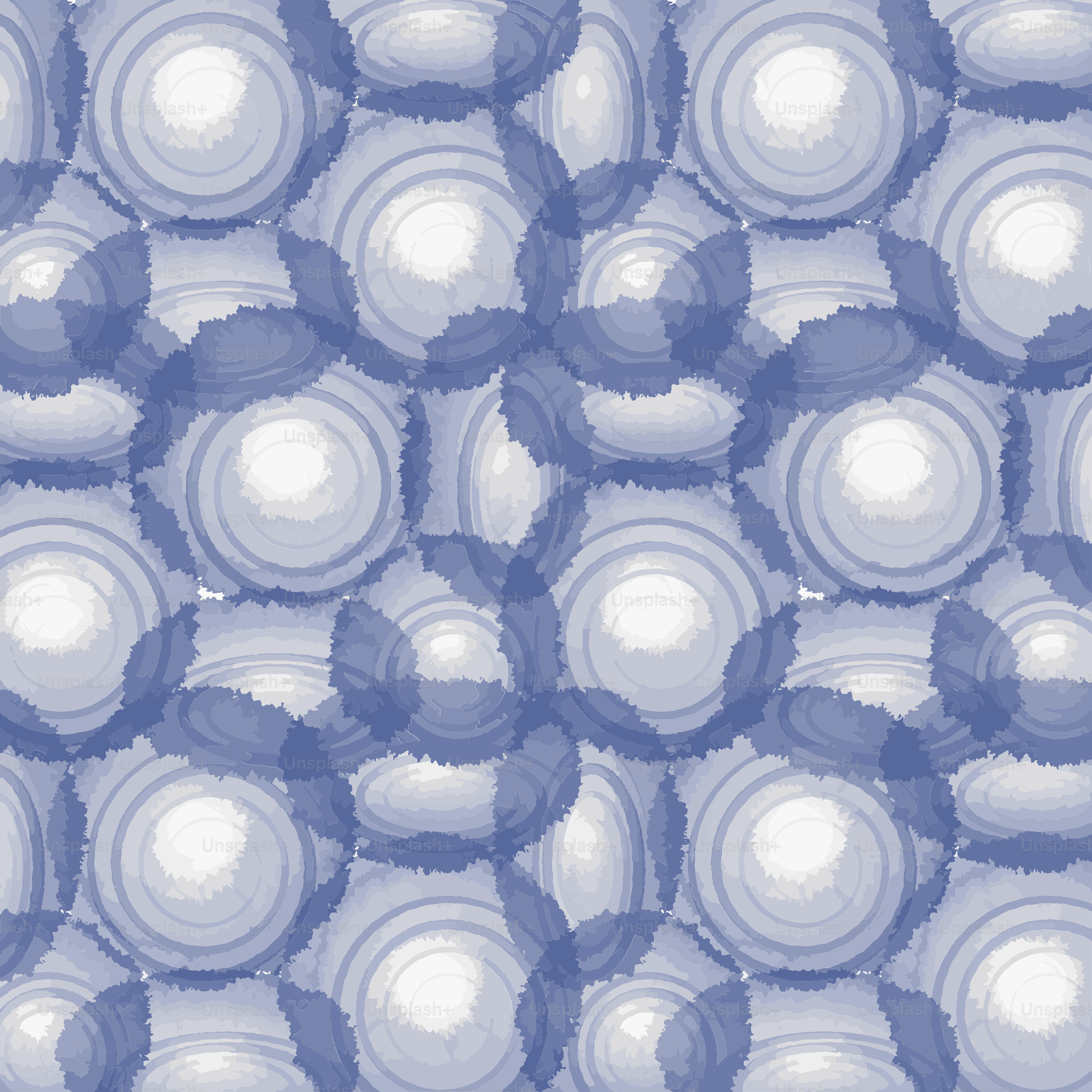 A blue and white background with circles