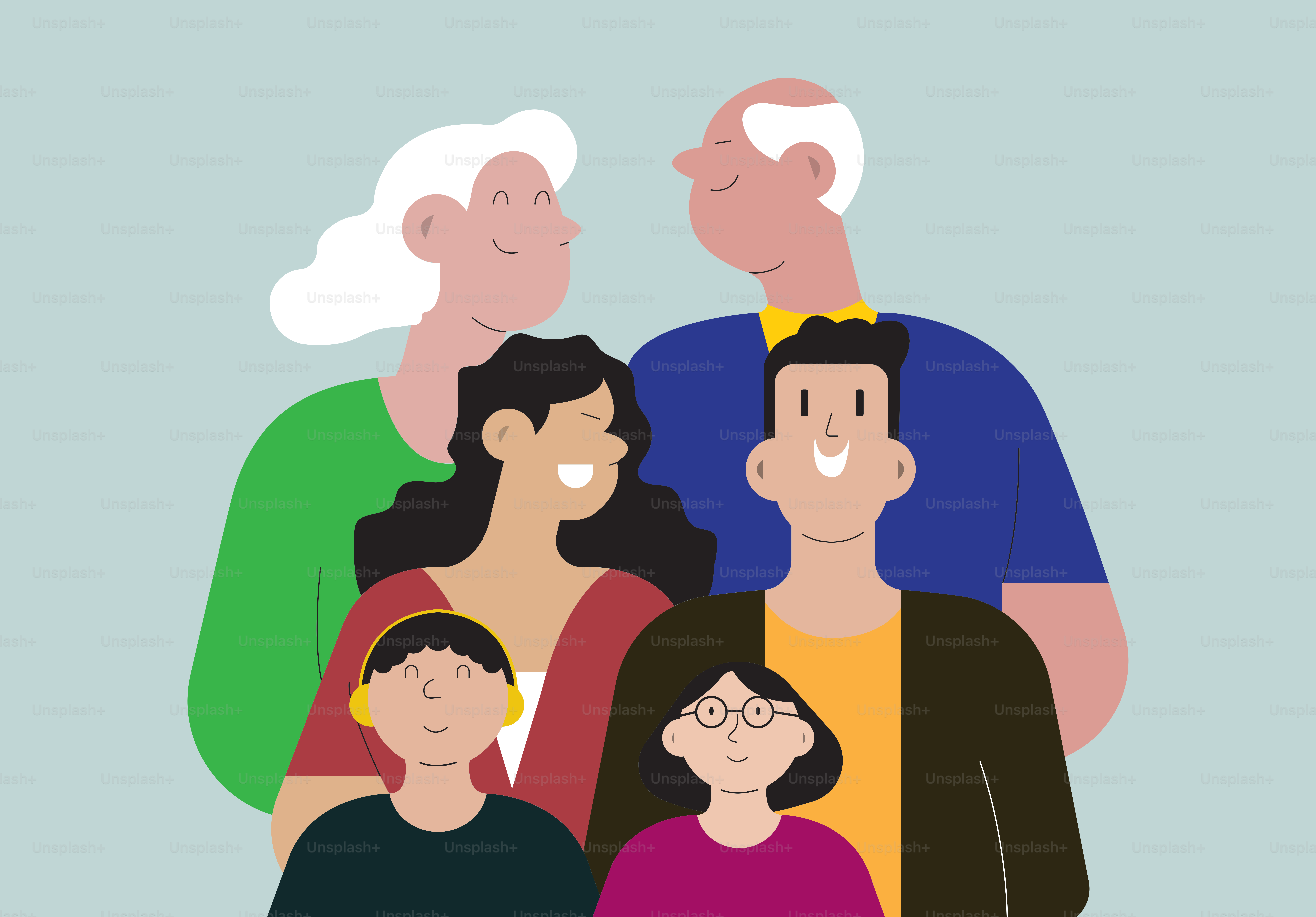 A group of people standing next to each other