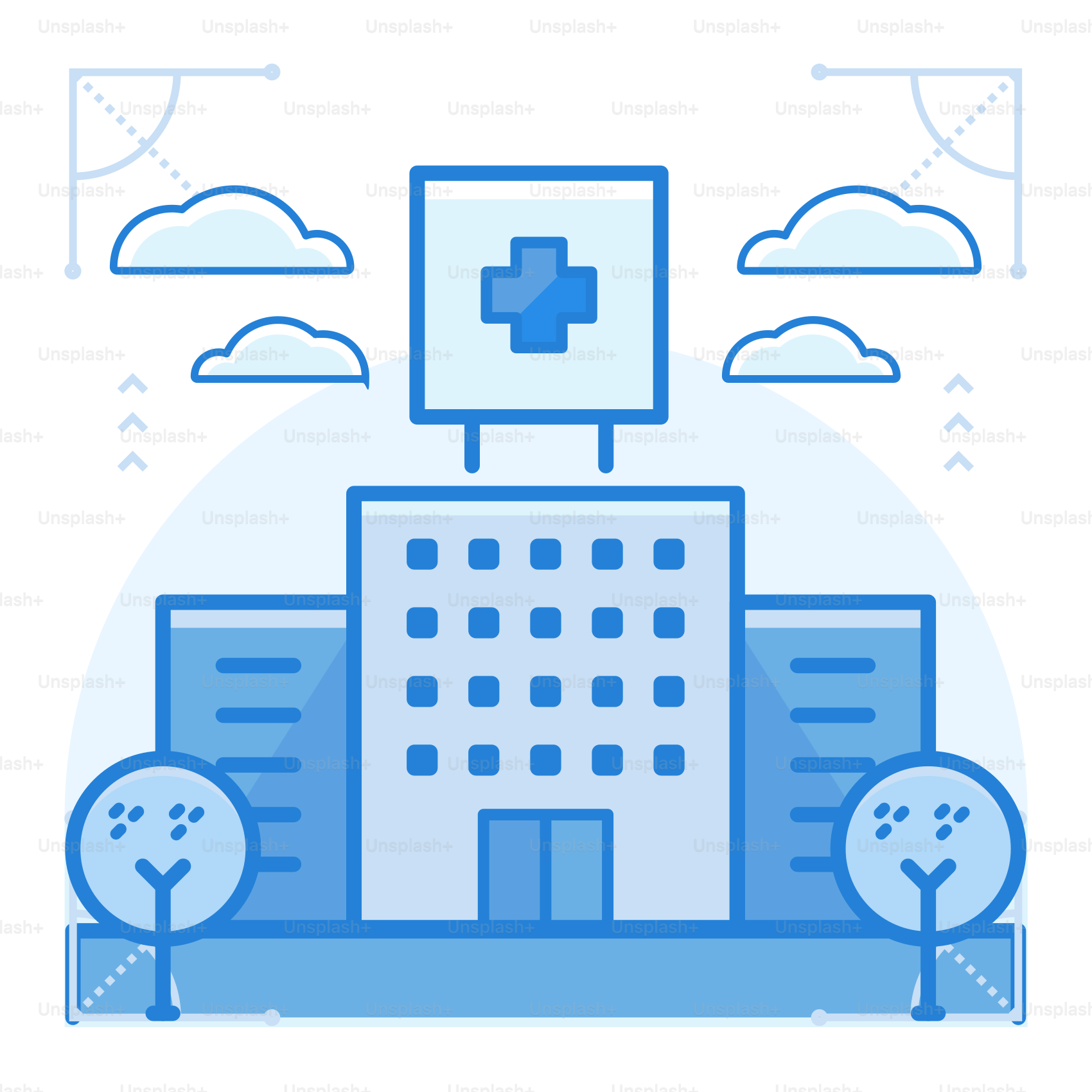 Illustrations de Hôpital | Téléchargez des vectoriels sur Unsplash, image size:3000x3000