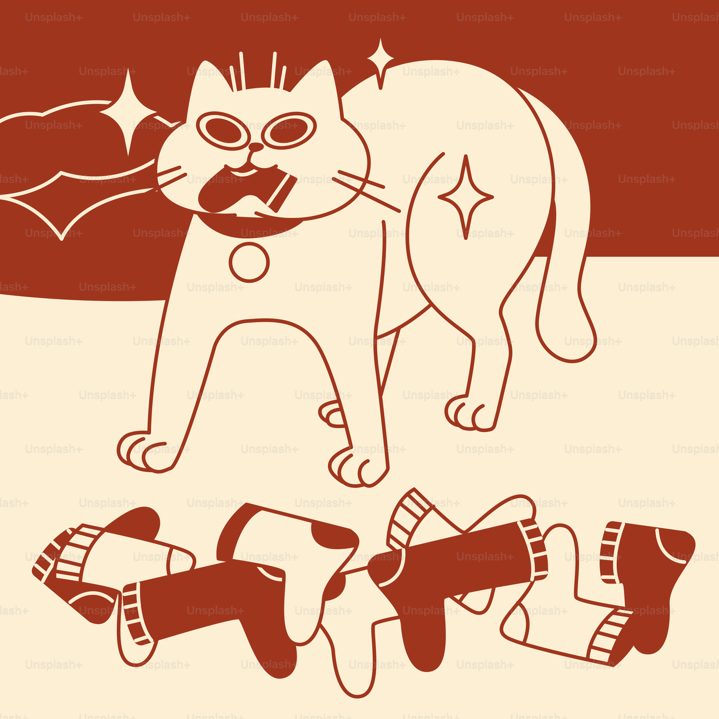 A cat standing on top of a pile of shoes