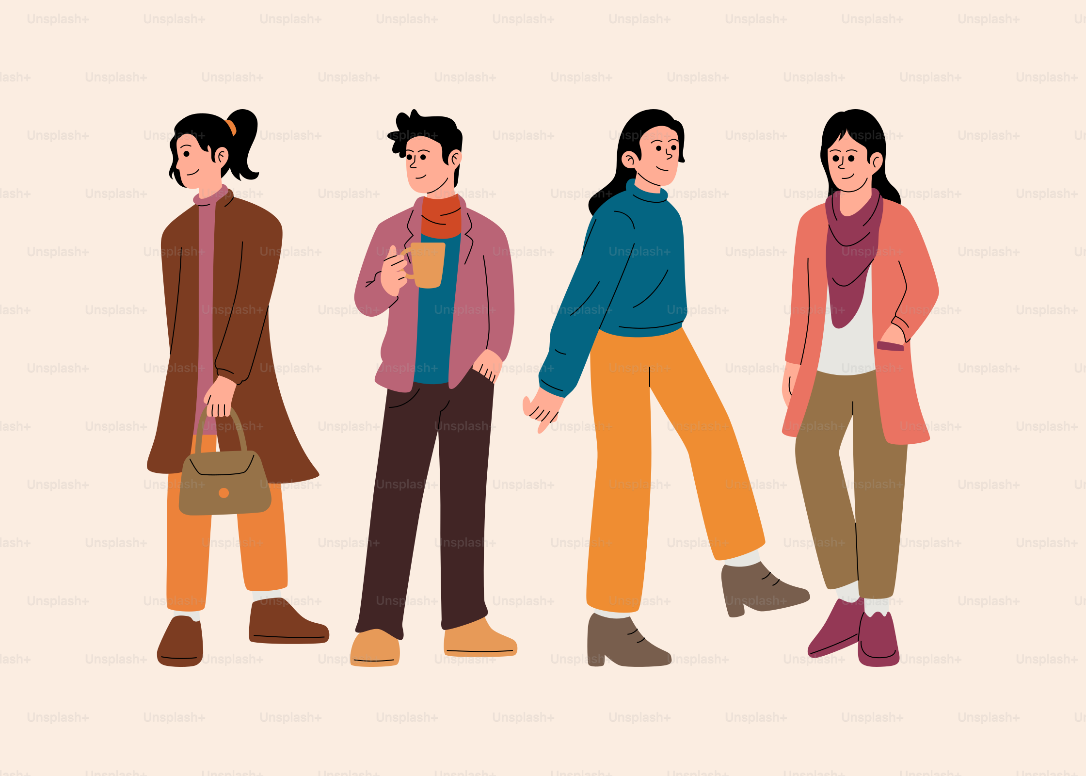 A group of people standing next to each other