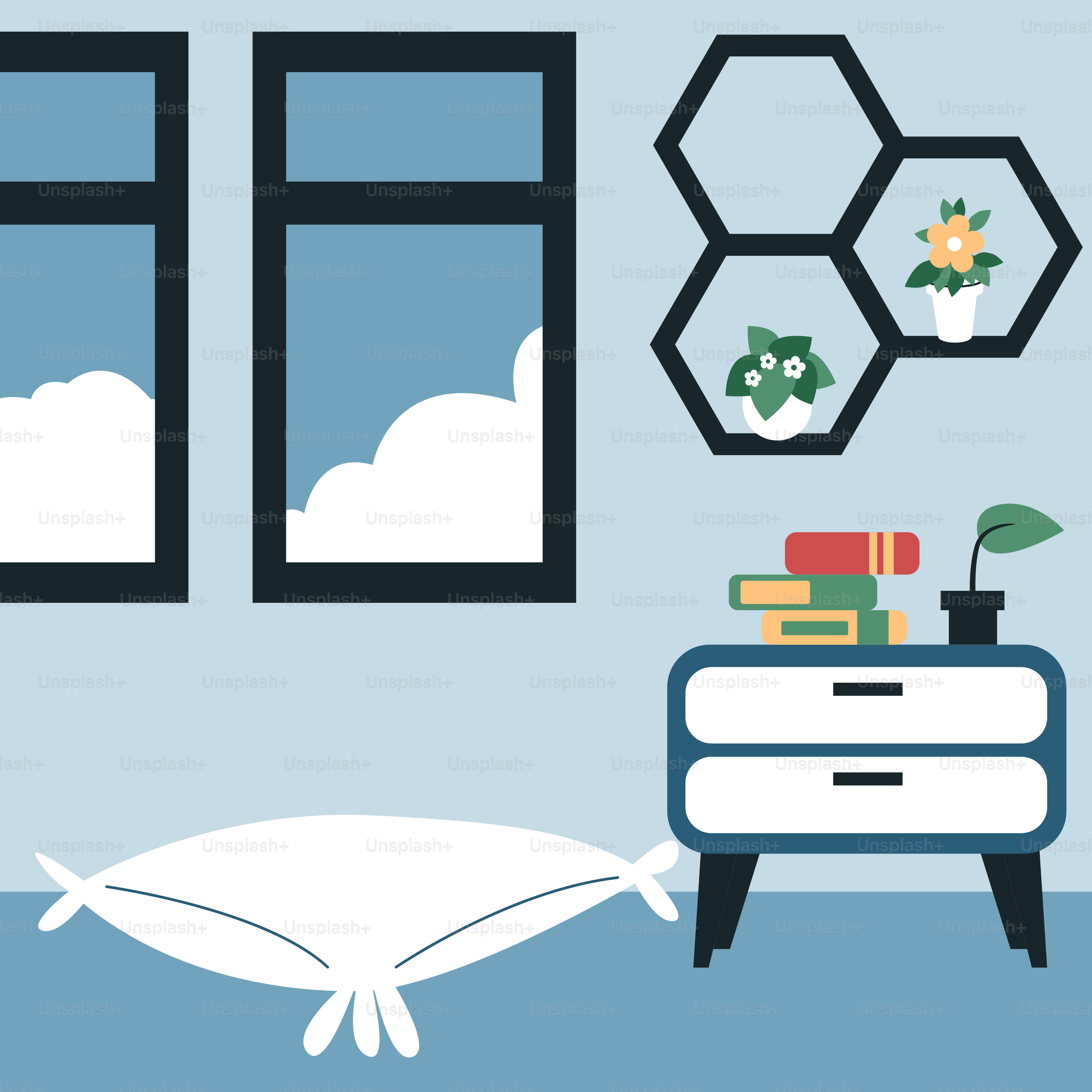 A bedroom with a bed, dresser, and window