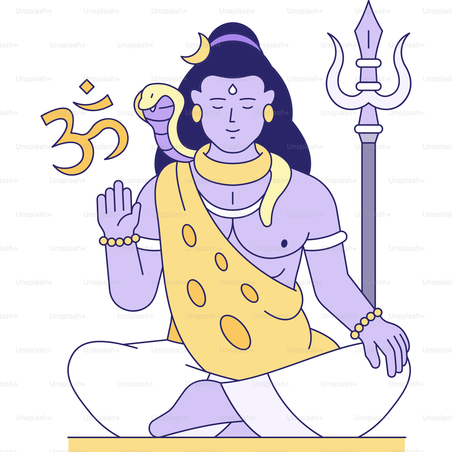 Eine Person, die mitten in einer Yoga-Pose sitzt