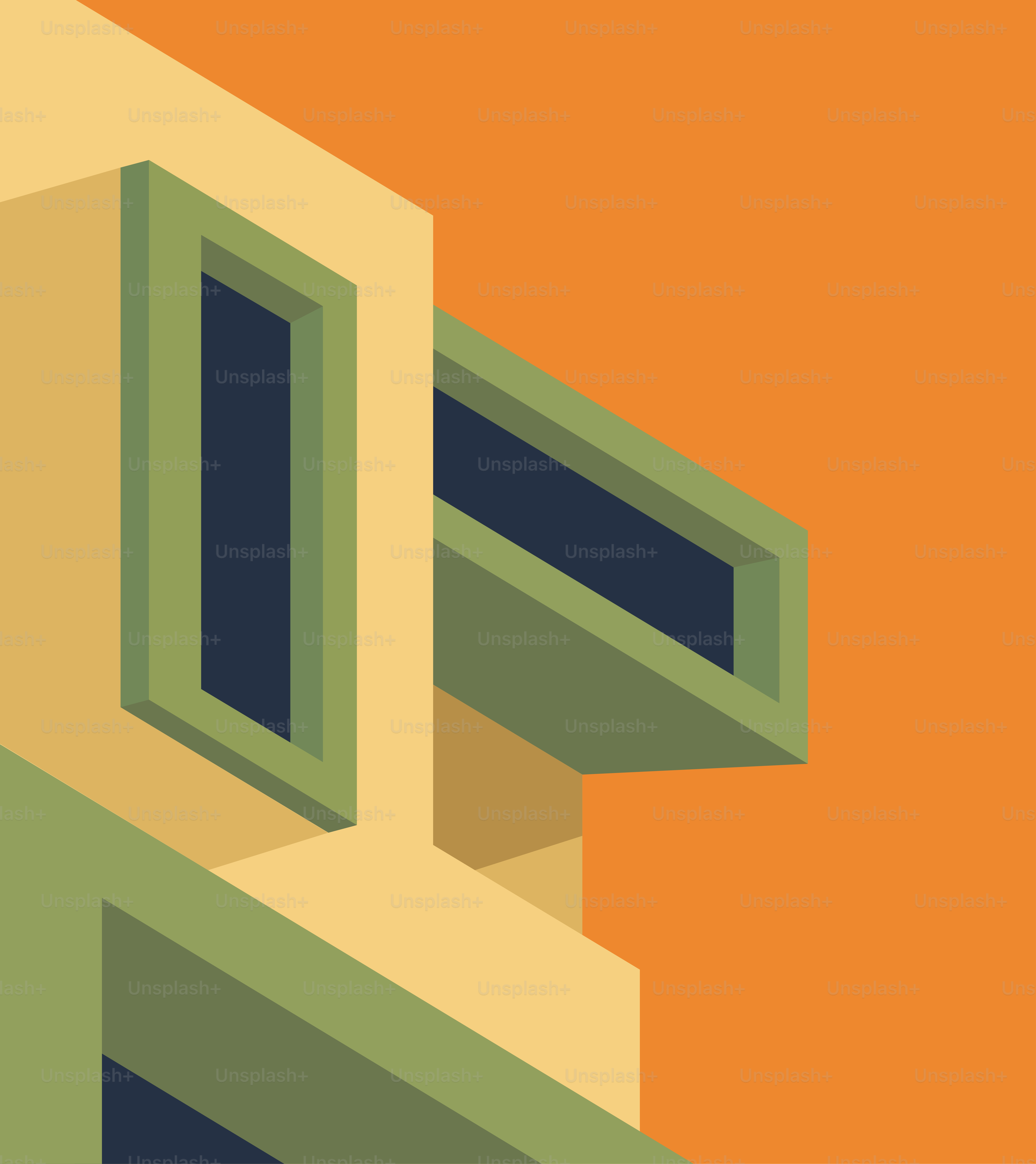 A poster of a building with a clock on it