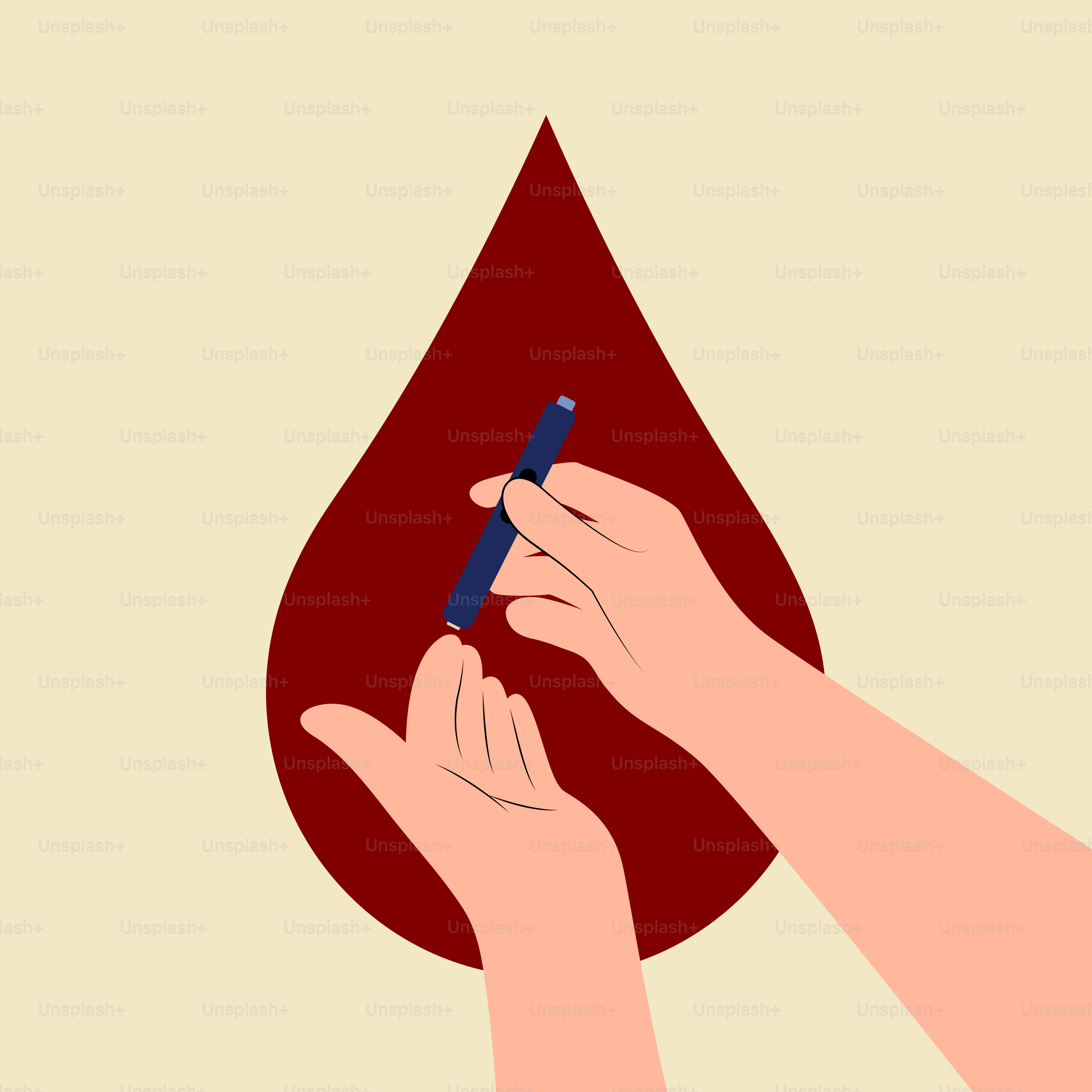 A person writing on a piece of paper with a pen