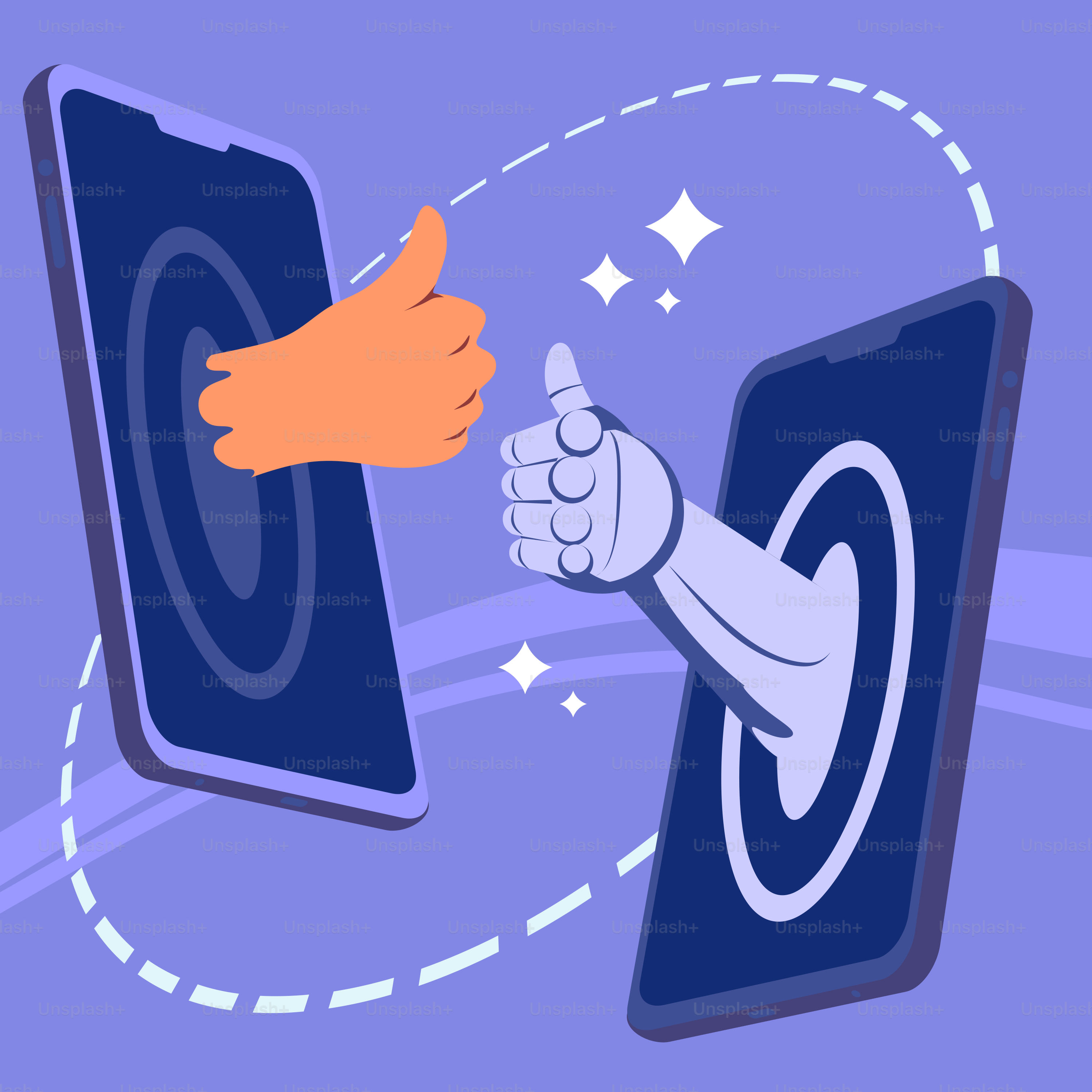 A hand pointing at a button on a computer screen vector – Illustration ...