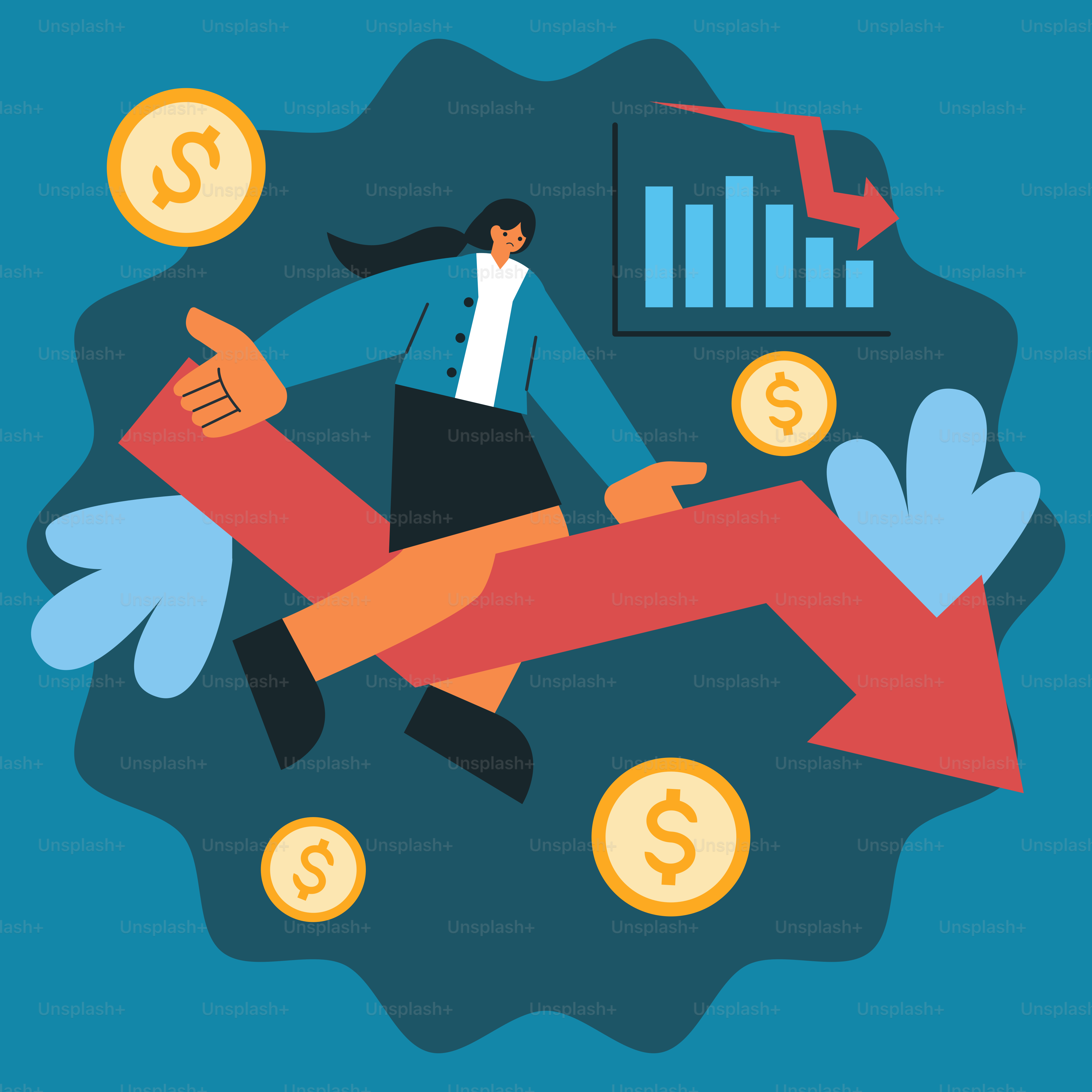 A man flying through the air on top of a rocket