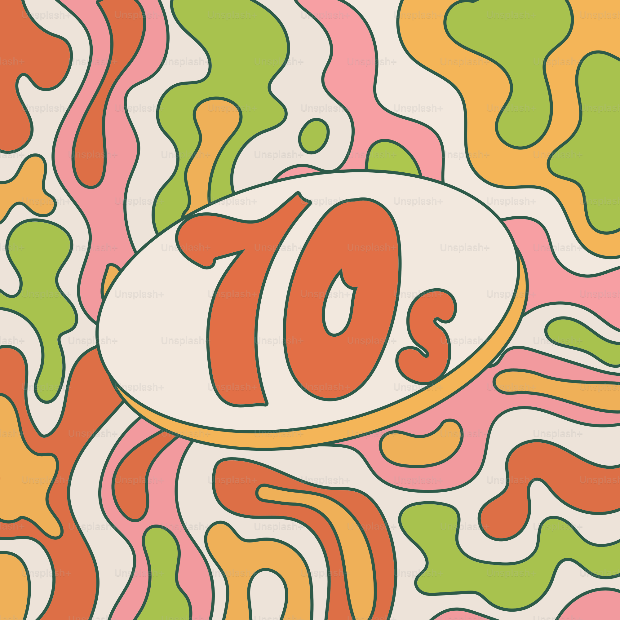 Ein Bild eines Plakats mit der Zahl zehn darauf