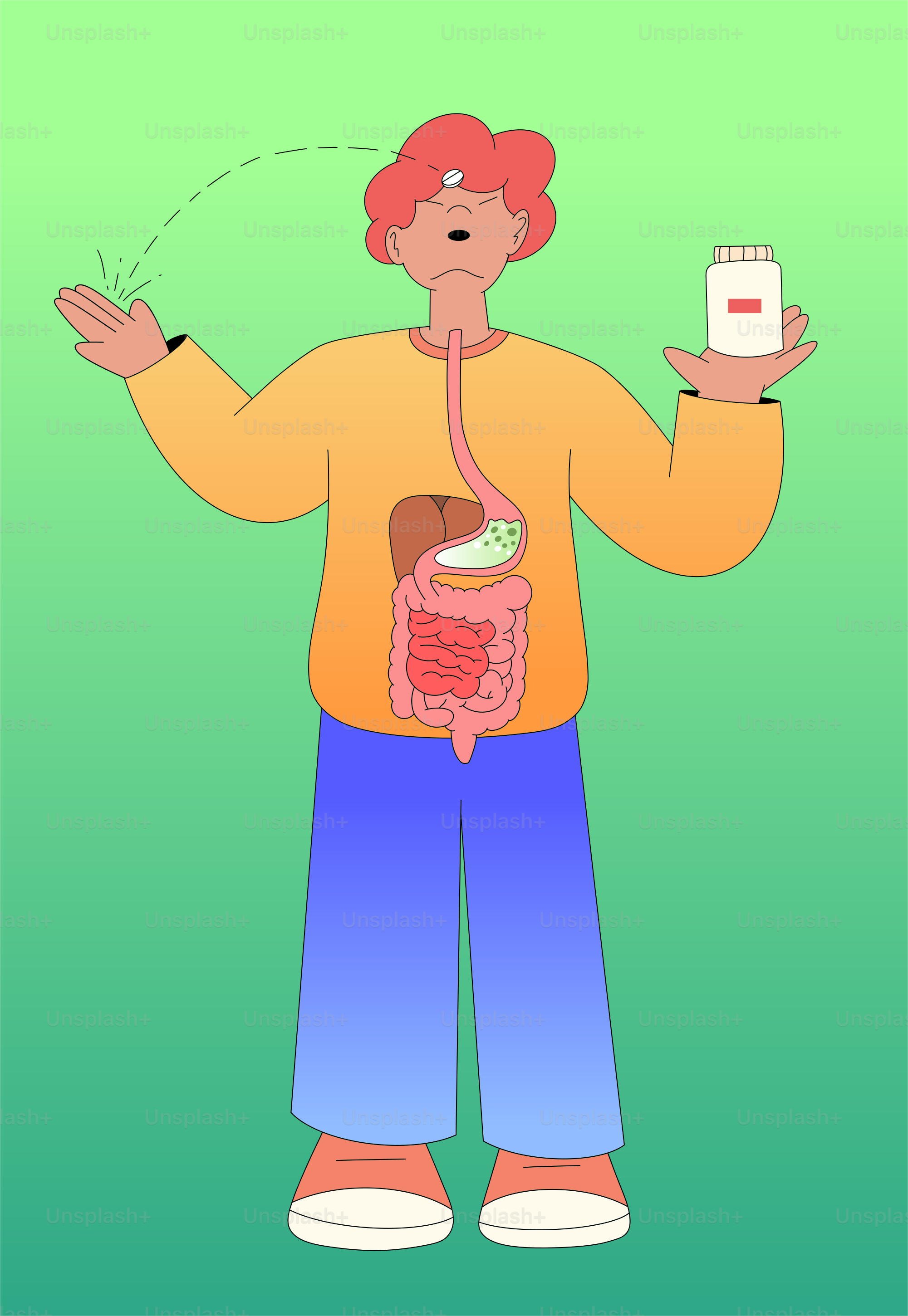 Eine Person mit einem Handy in der Hand