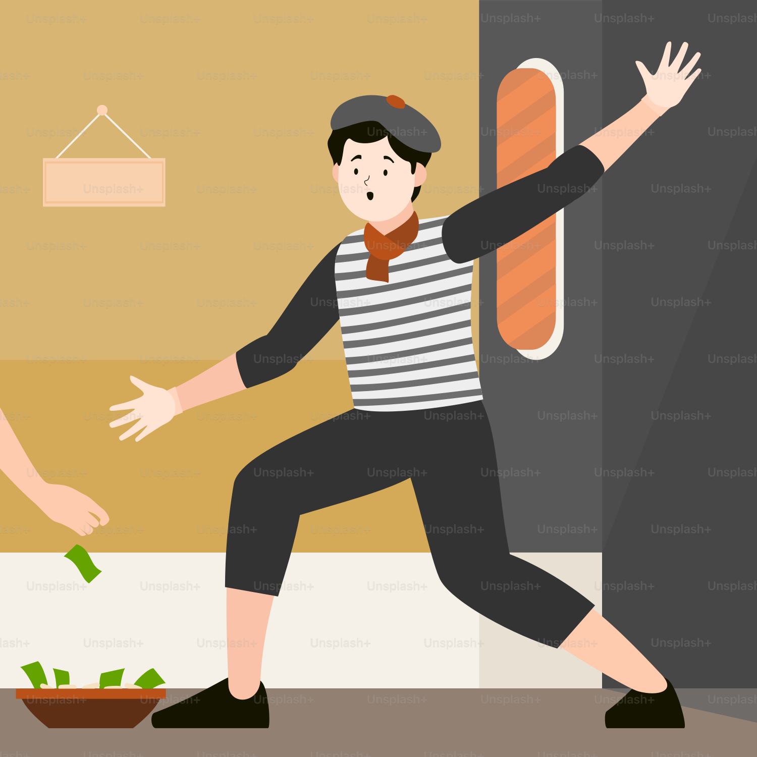 男と女が一緒に踊っています