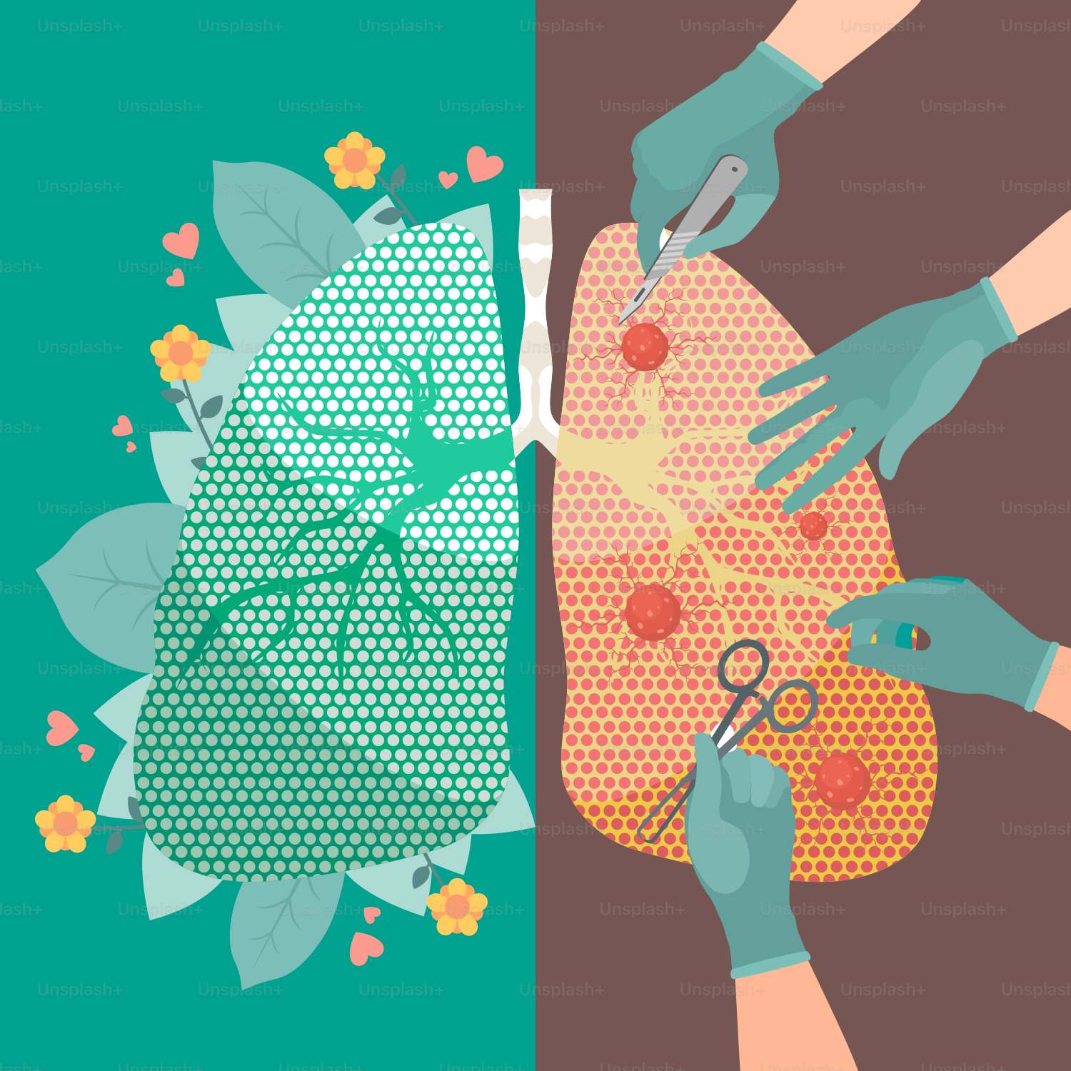 Un par de manos cortando un pedazo de papel con unas tijeras