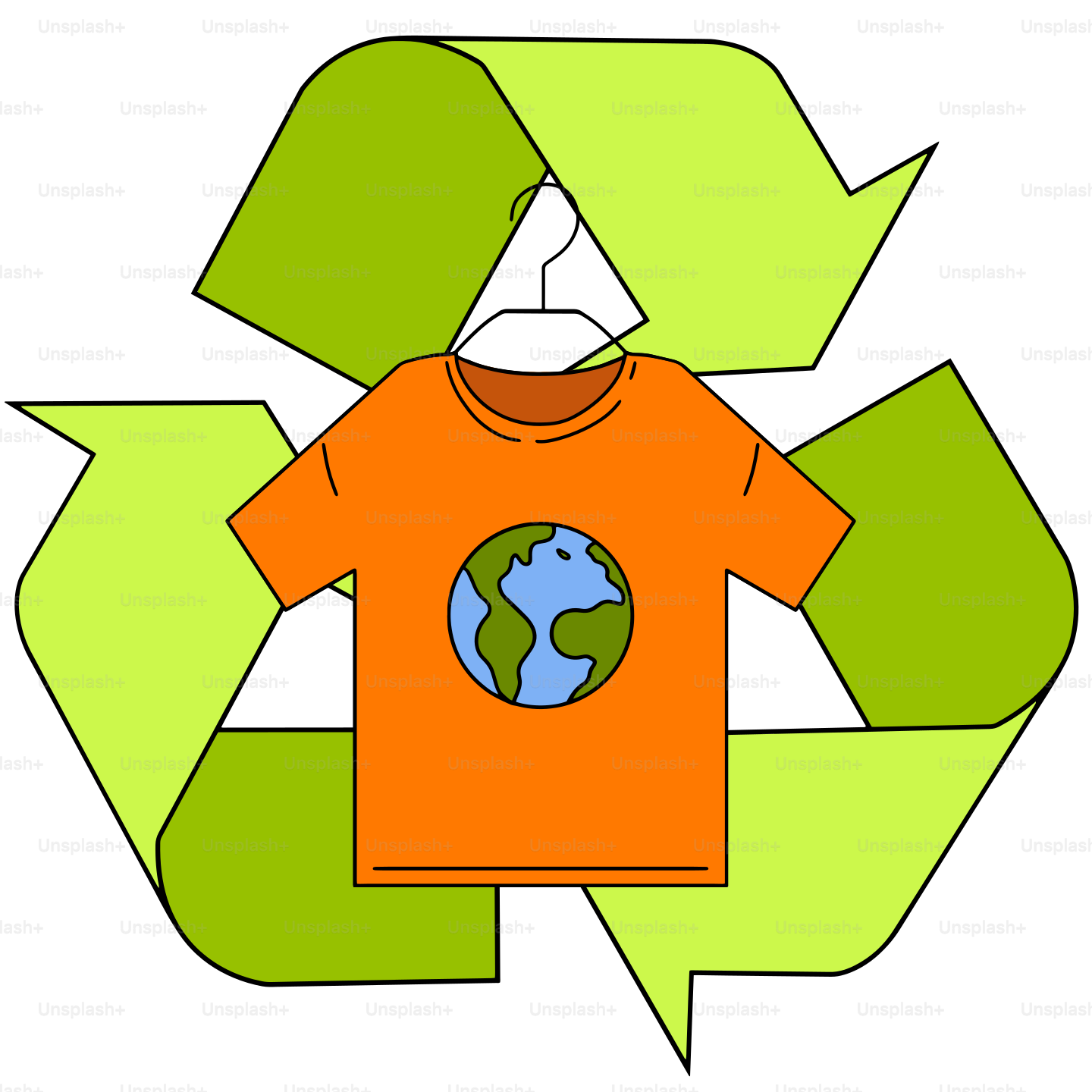 A t - shirt with a picture of the earth inside of it