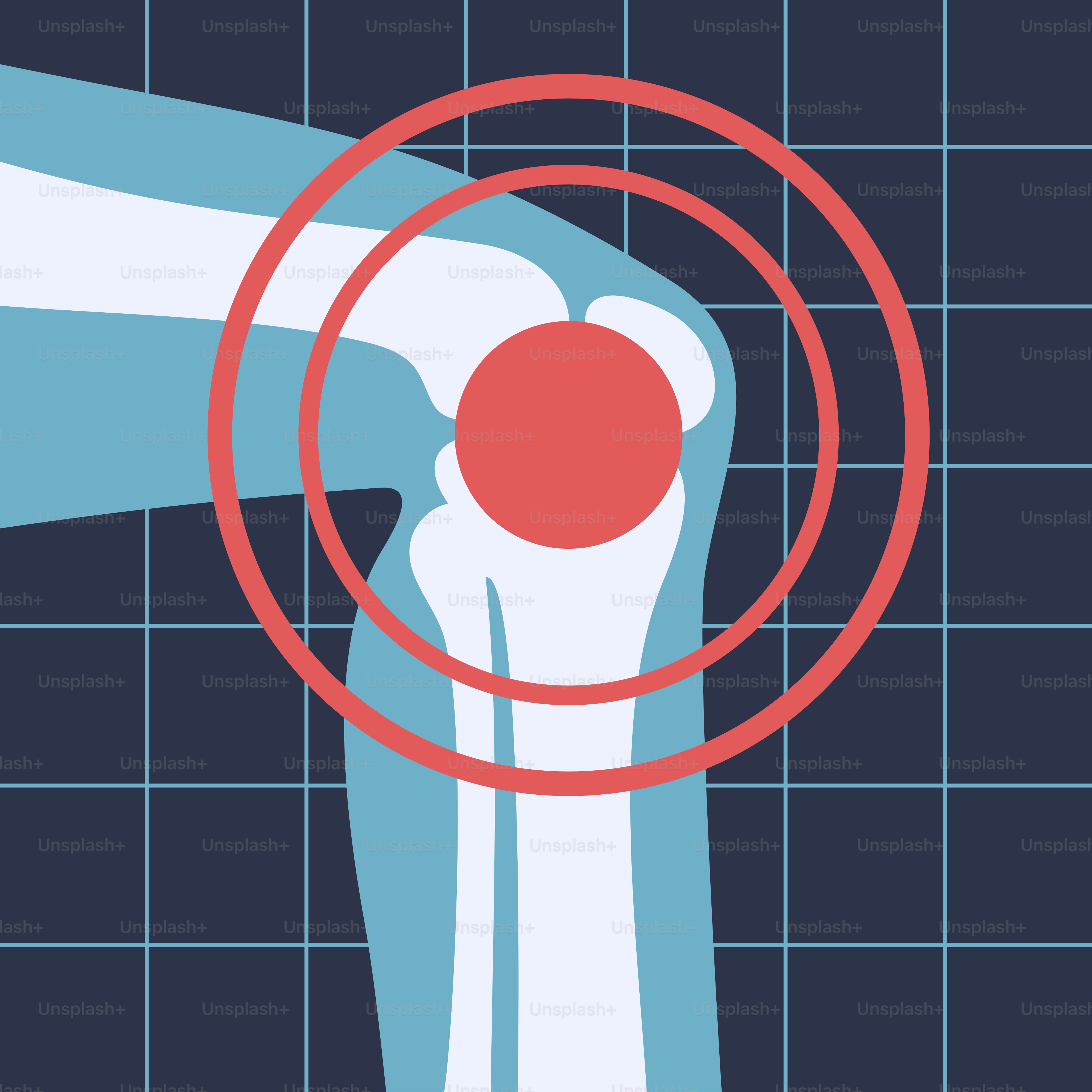 L’image d’une main entourée d’un cercle rouge