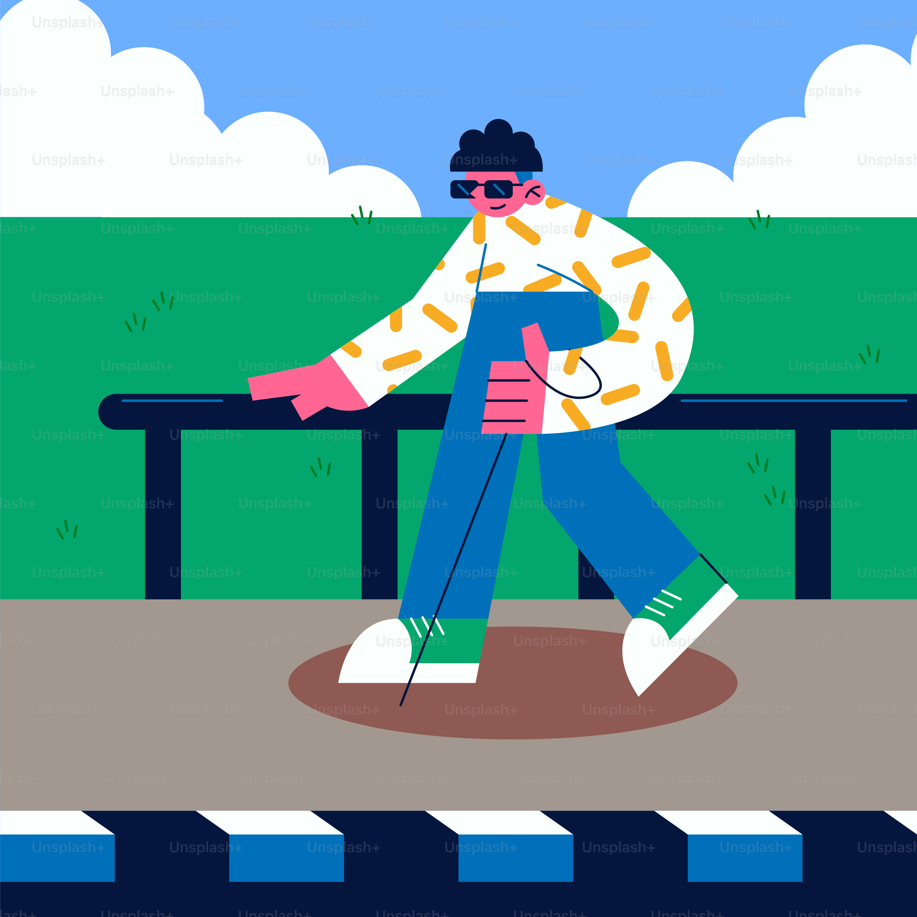 Un homme assis sur un banc, jambes croisées