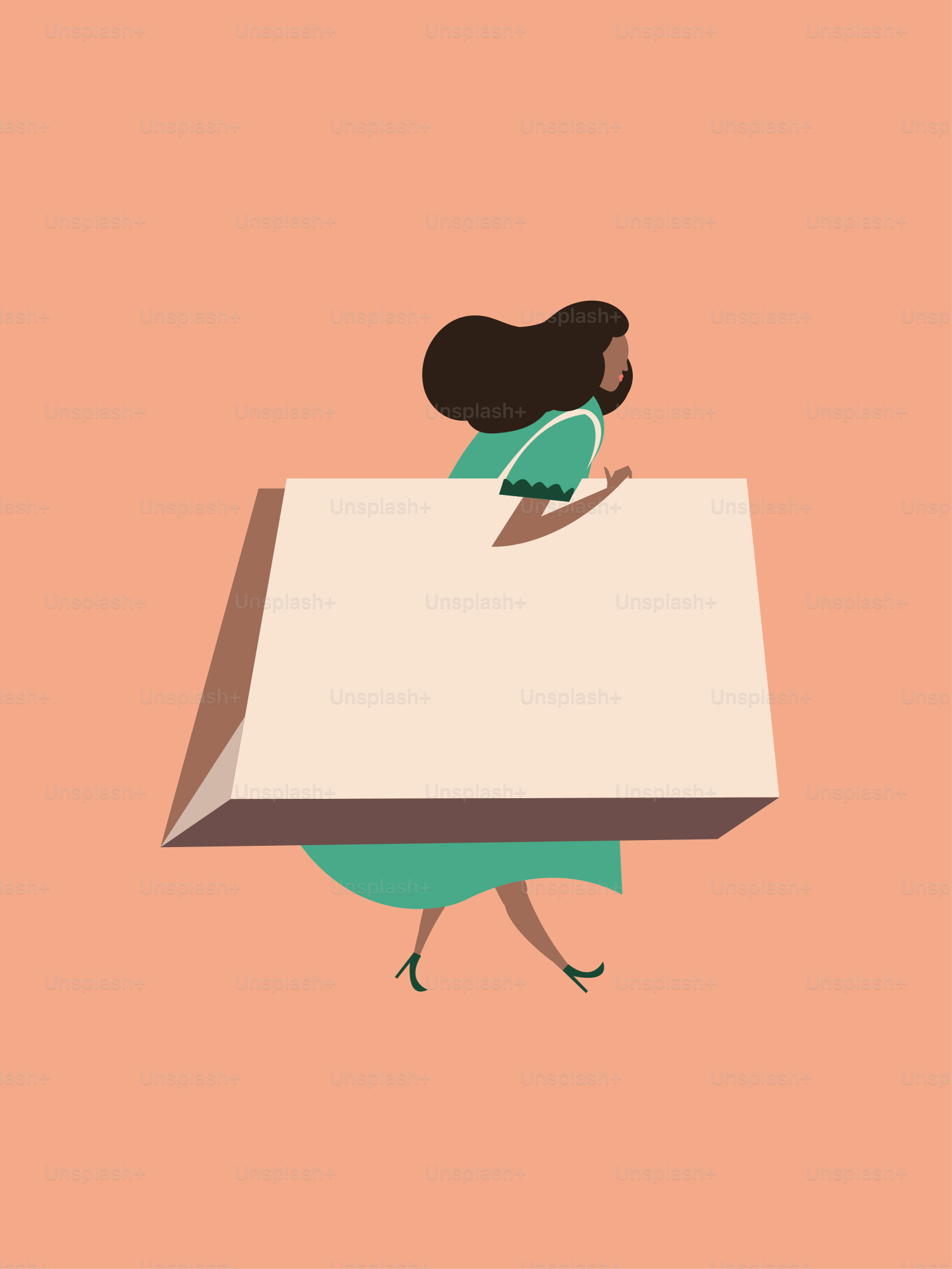 A woman sitting at a table with a book on it