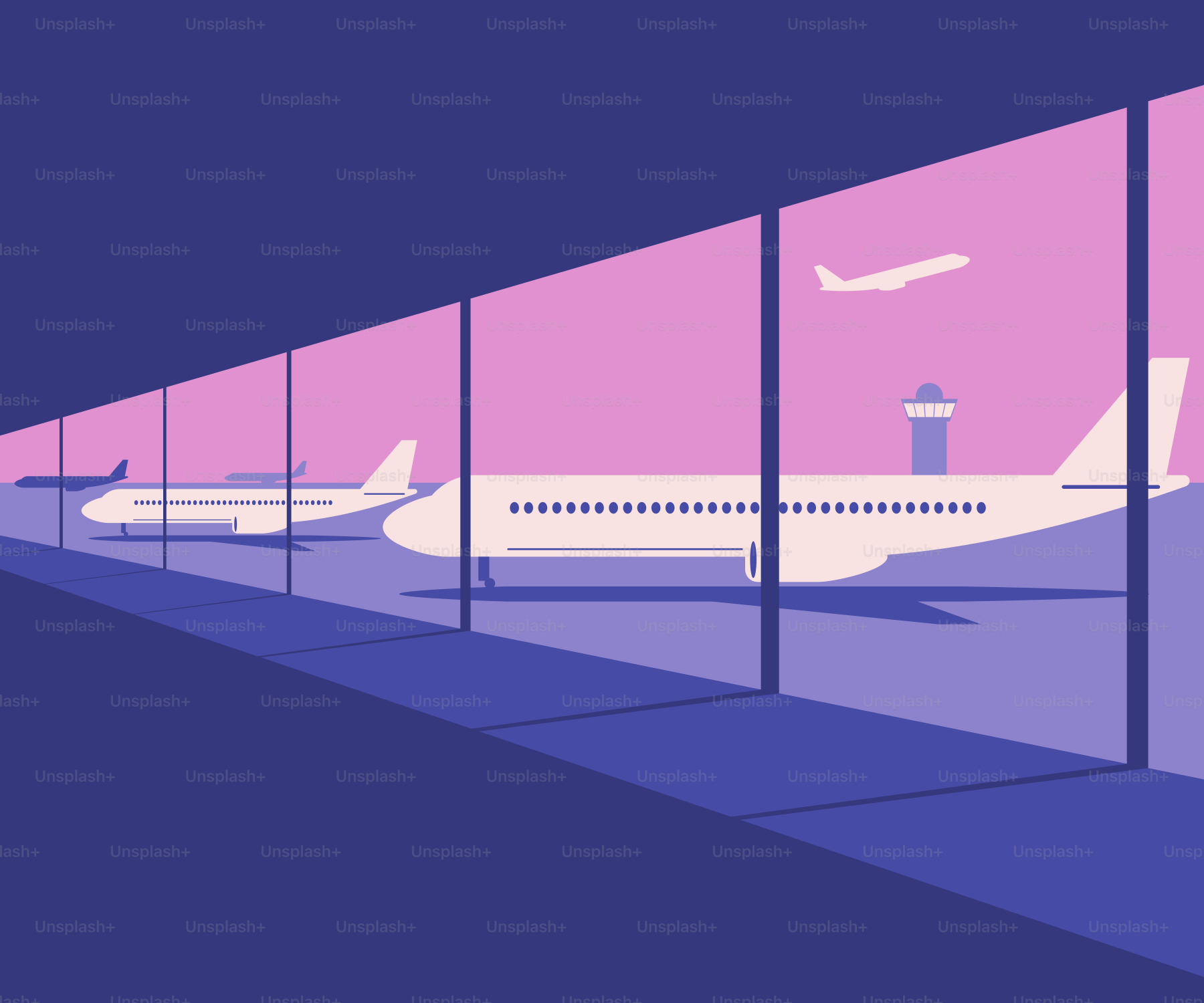 A row of planes sitting on top of an airport tarmac