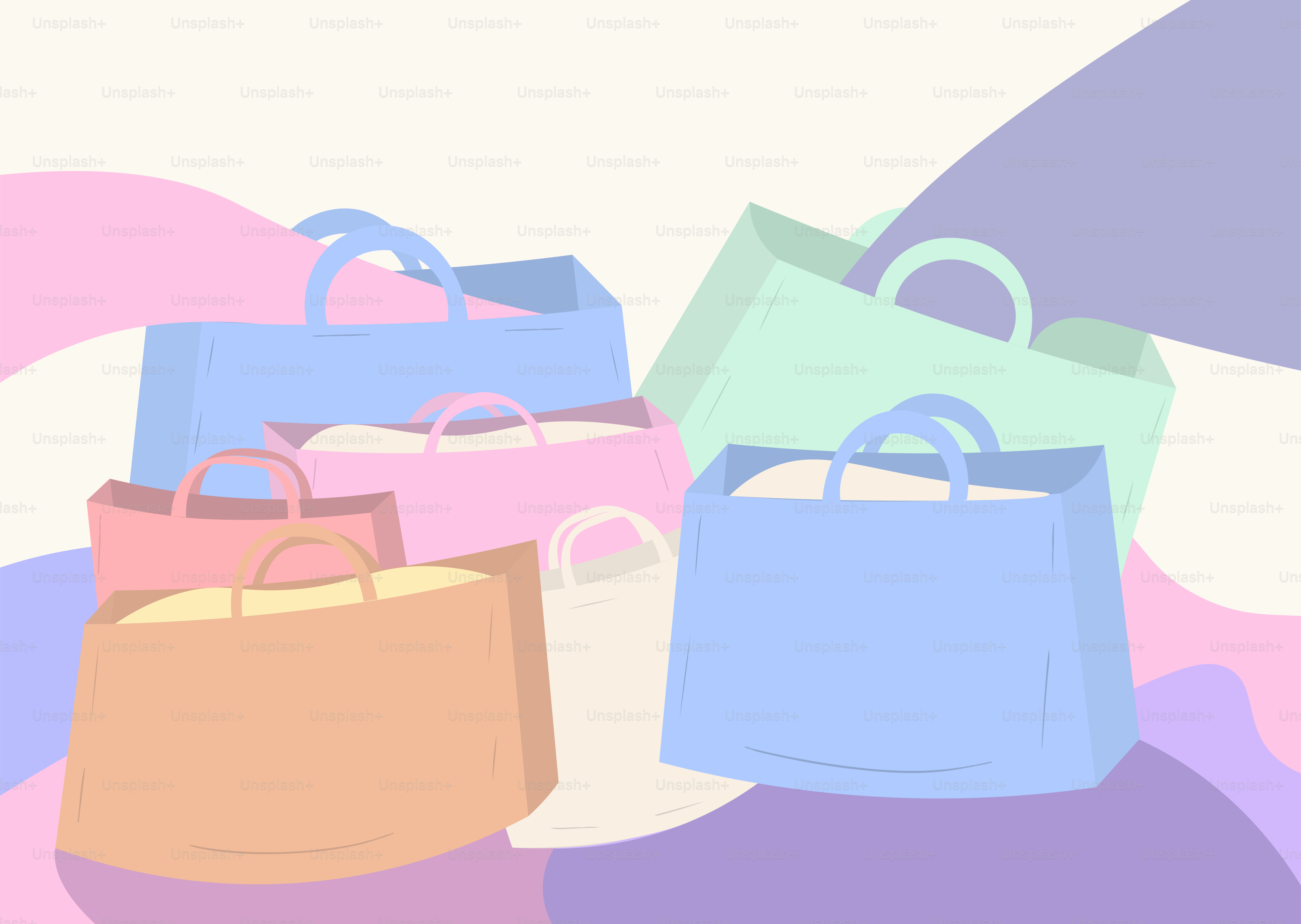 A group of bags sitting on top of each other