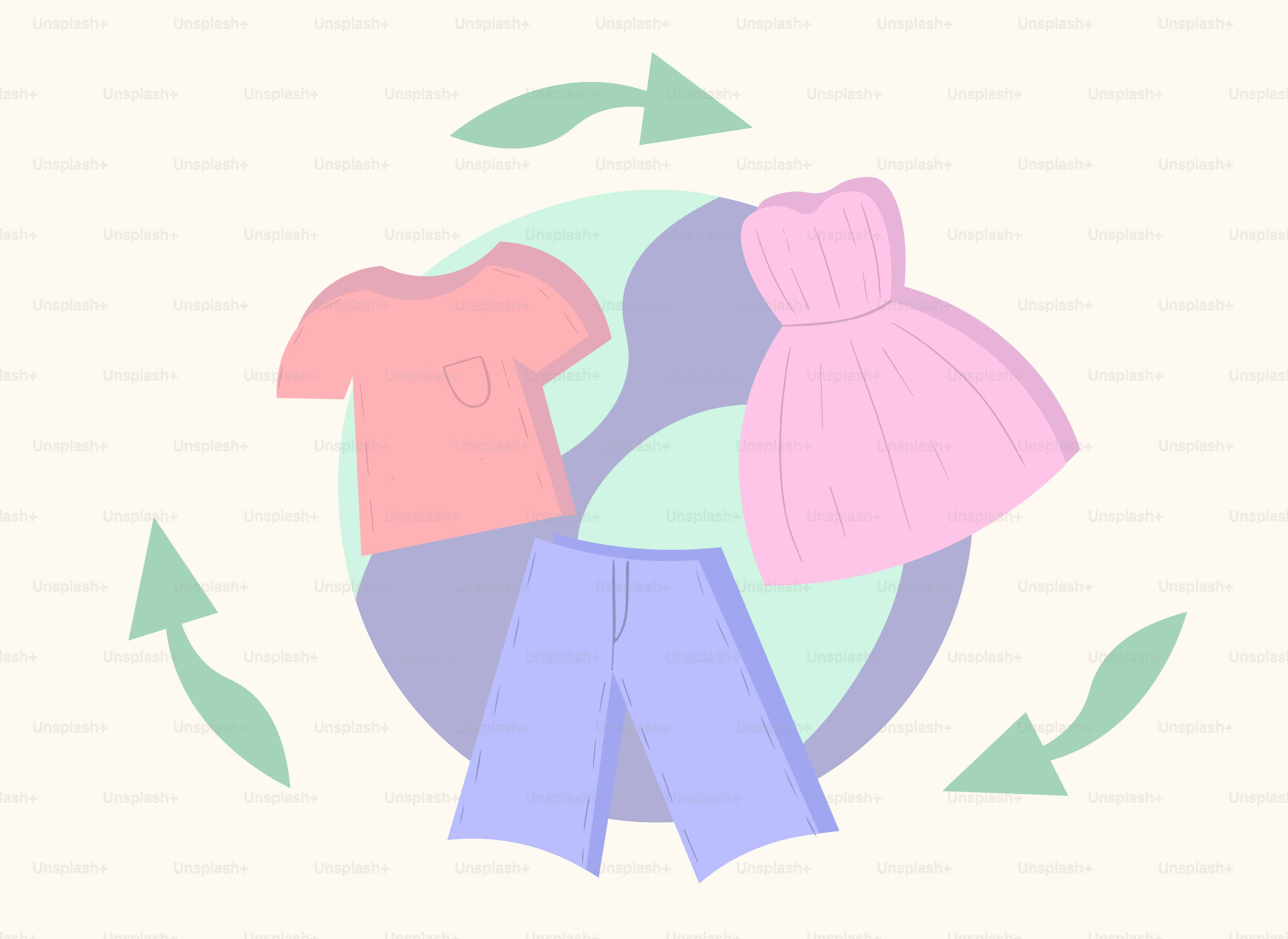 A picture of a t - shirt and pants