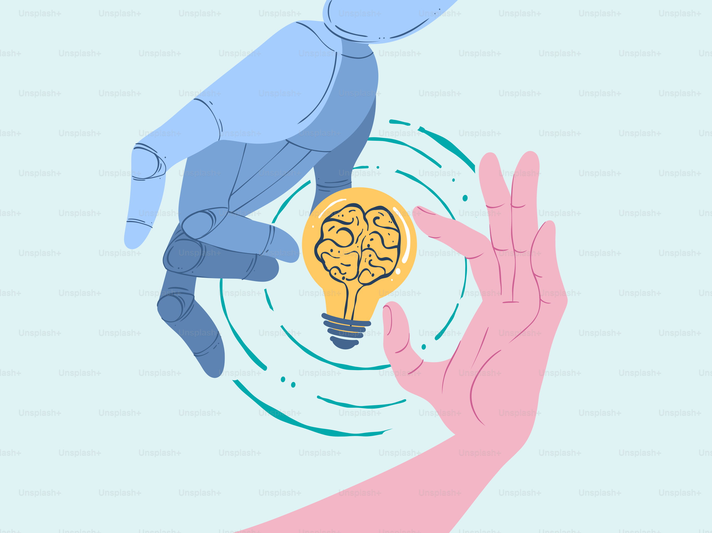 Una persona che tiene una lampadina in mano